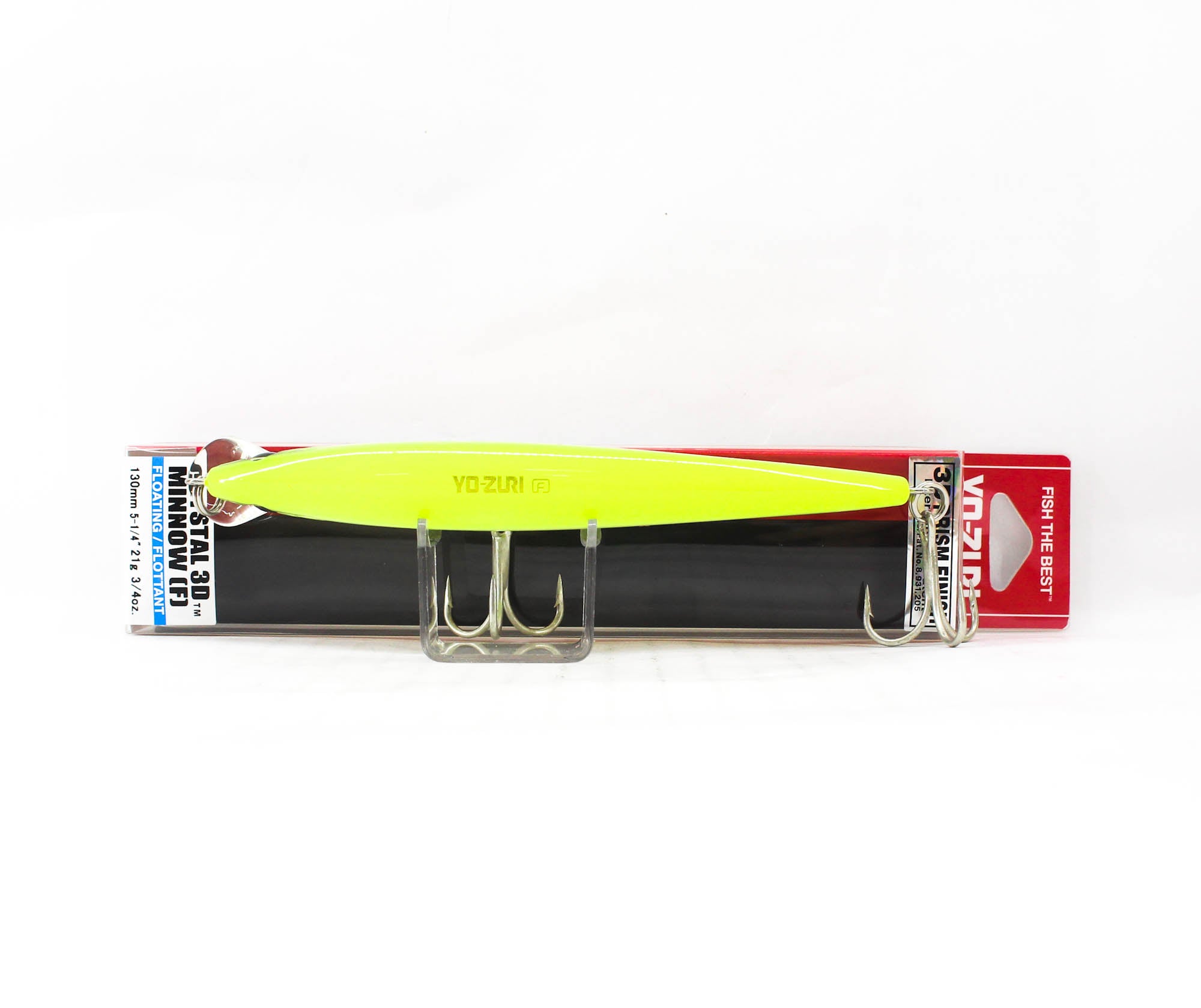 Yo Zuri 3D Crystal Minnow 130 mm Floating Lure F1147-GHCS (5860)