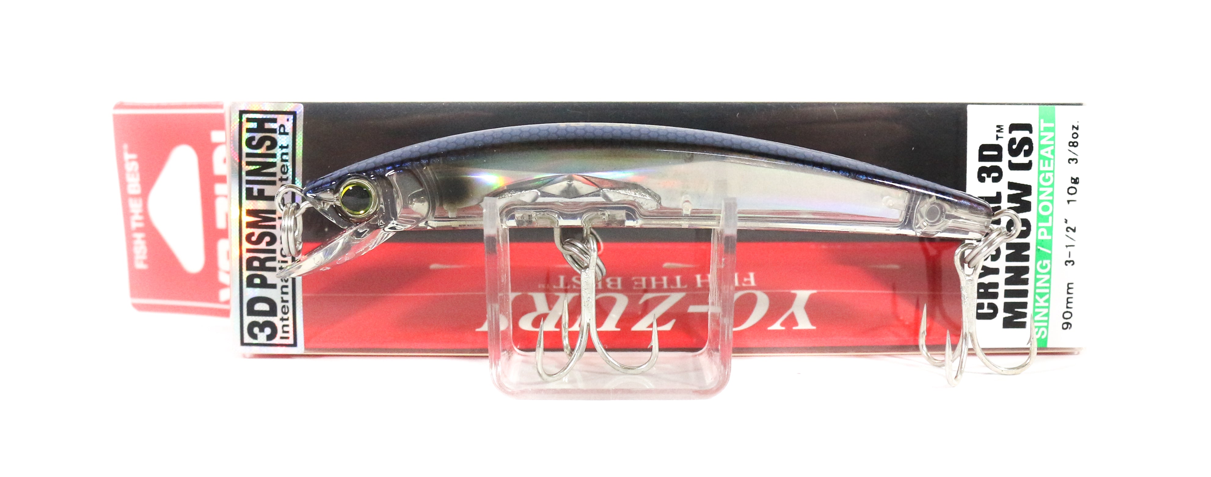 Yo Zuri 3D Crystal Minnow 90 mm Sinking Lure F1148-B (5938)