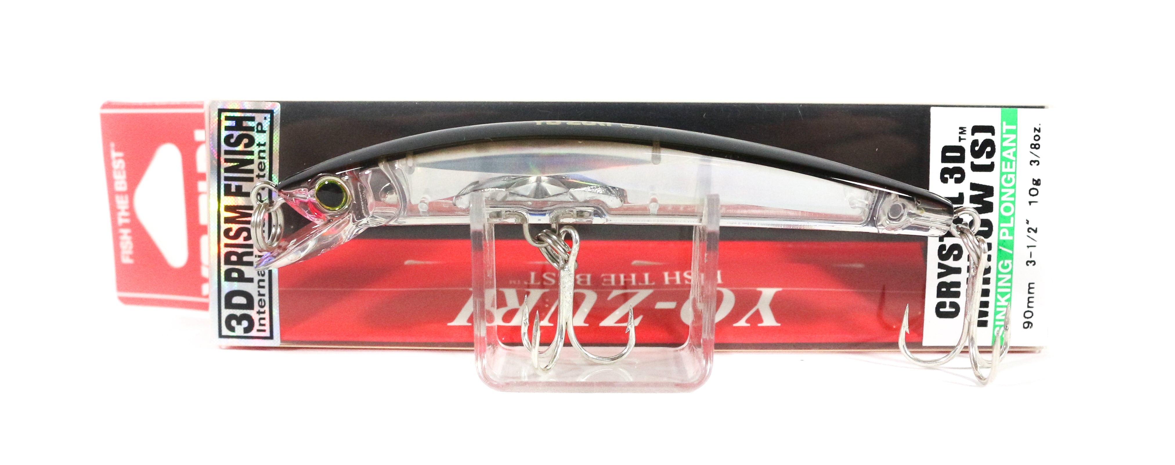 Yo Zuri 3D Crystal Minnow 90 mm Sinking Lure F1148-C4 (5969)