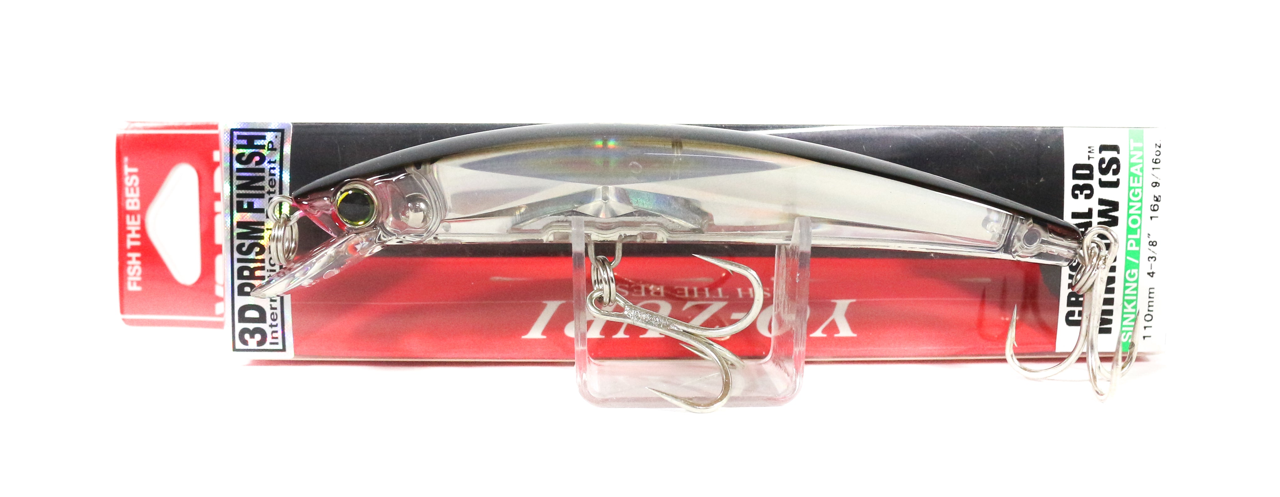 Yo Zuri 3D Crystal Minnow 110 mm Sinking Lure F1149-C4 (6126)