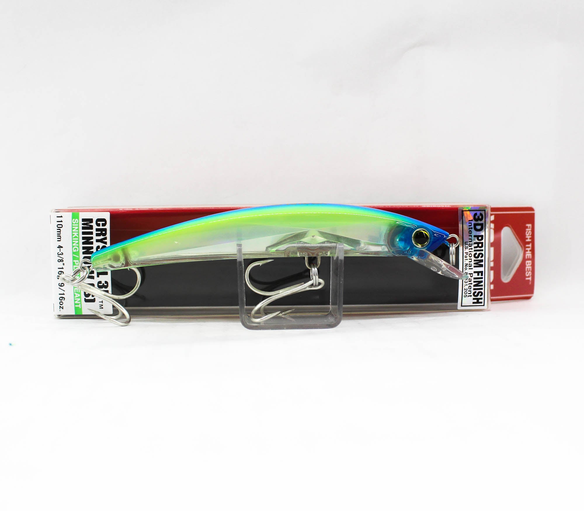 Yo Zuri 3D Crystal Minnow 110 mm Sinking Lure F1149-C58 (6164)