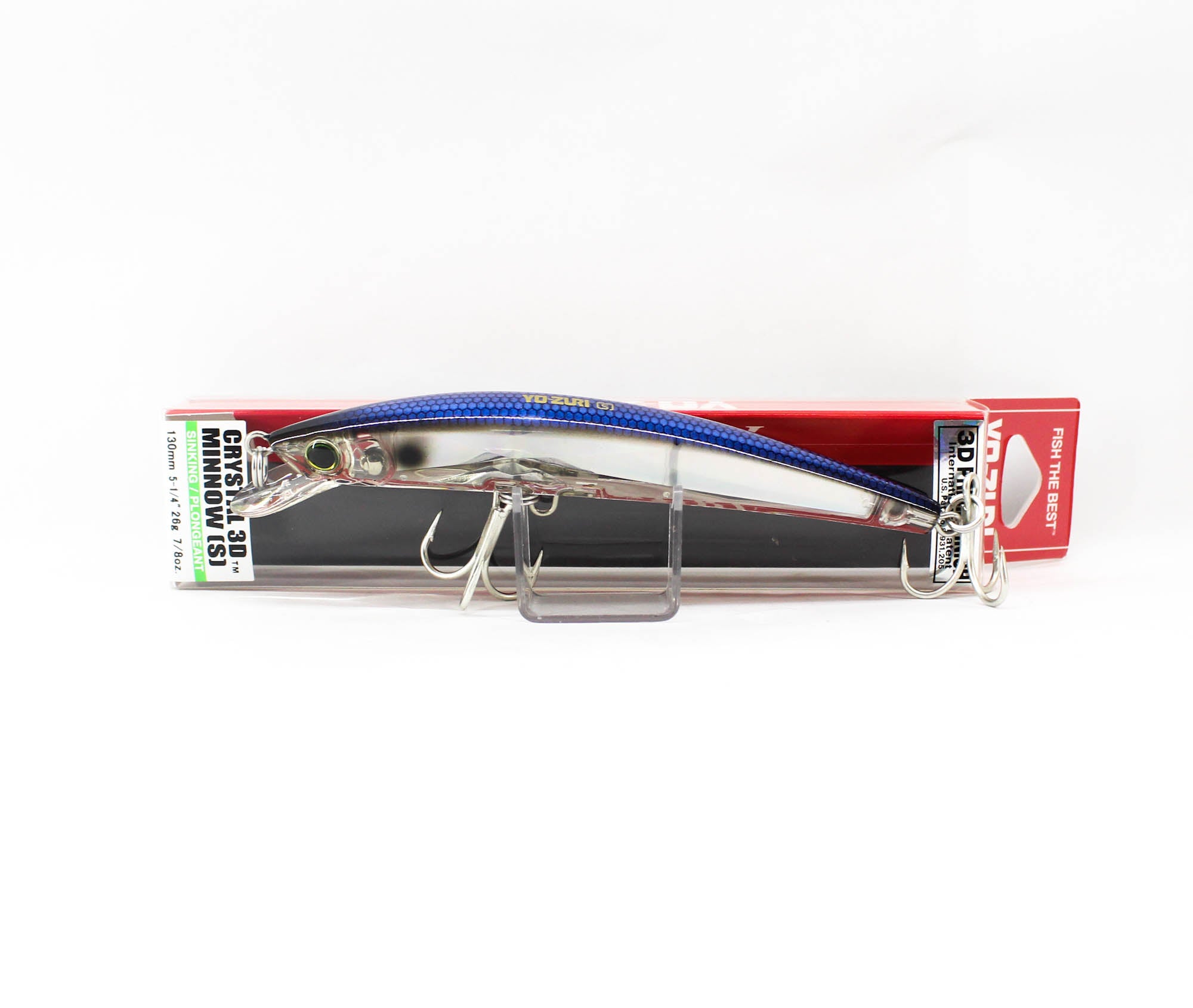 Yo Zuri 3D Crystal Minnow 130 mm Sinking Lure F1150-B (6256)