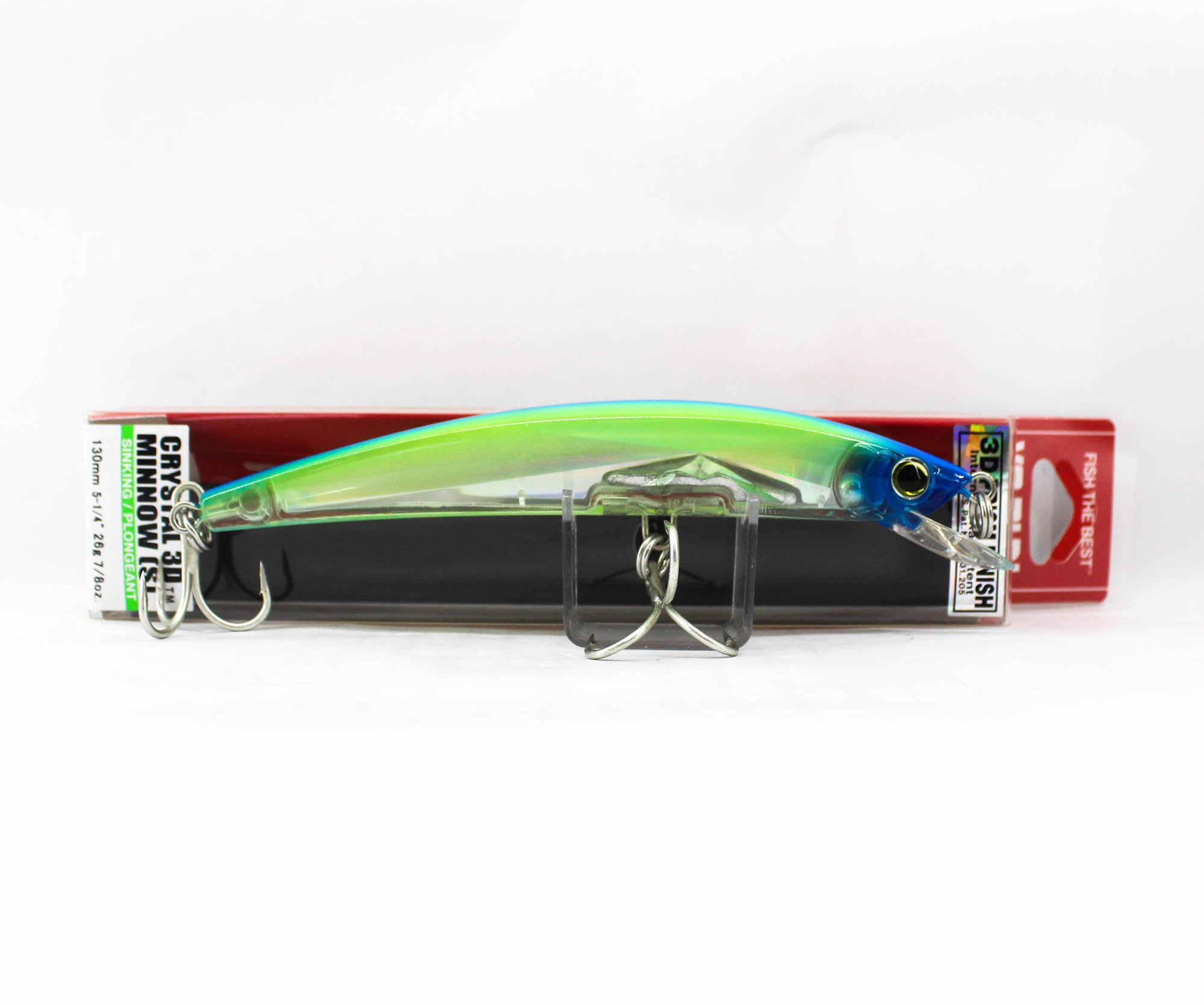 Yo Zuri 3D Crystal Minnow 130 mm Sinking Lure F1150-C58 (6324)