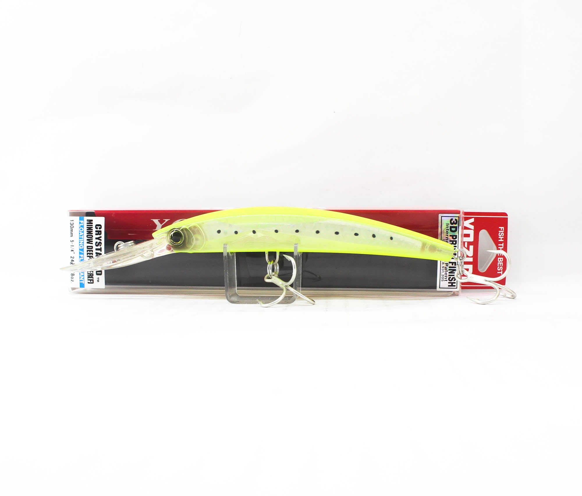 Yo Zuri 3D Crystal Minnow DD 130 mm Floating Lure F1153-GHCS (6508)