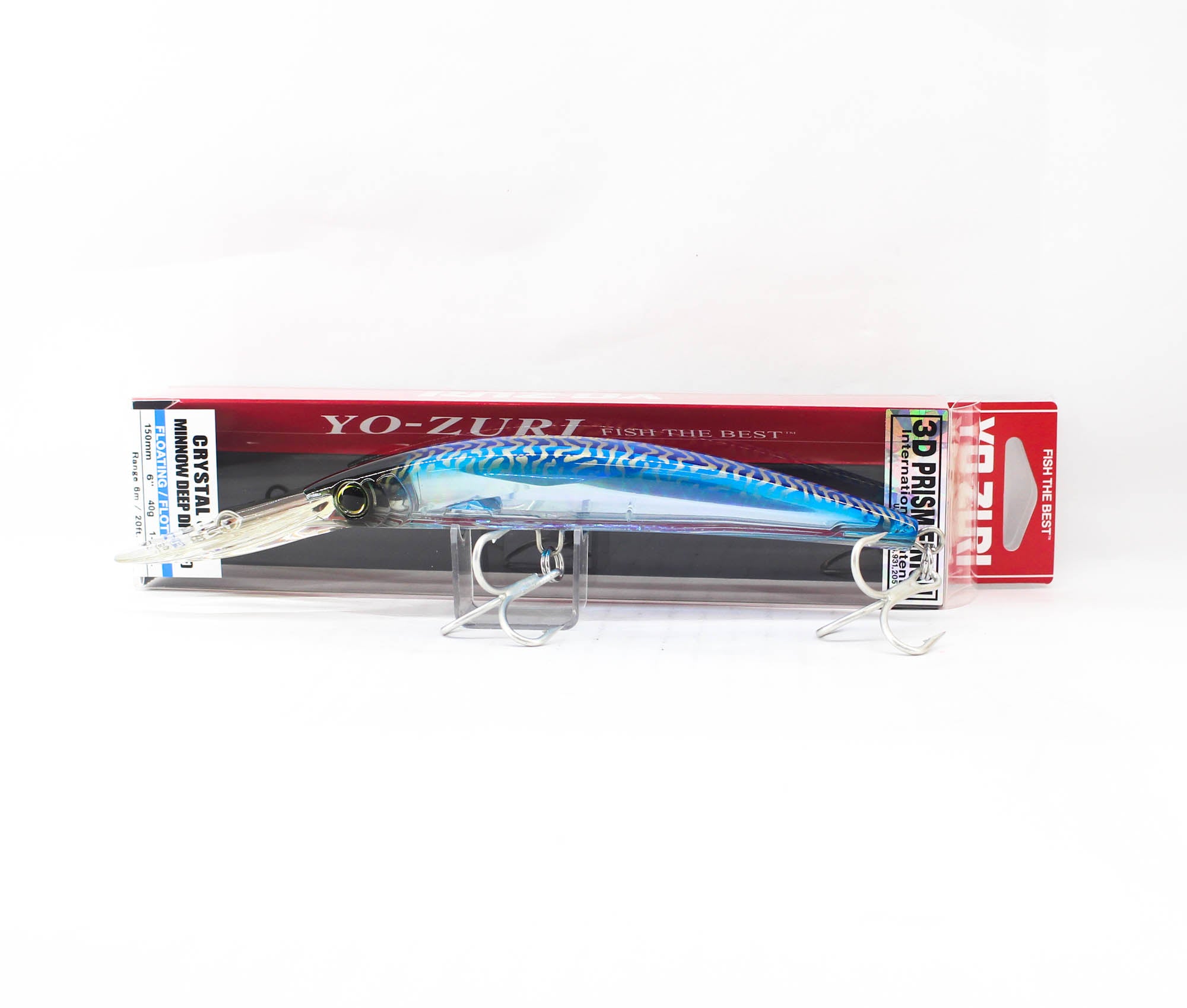 Yo Zuri 3D Crystal Minnow DD 150 mm Floating Lure F1154-C24 (6591)