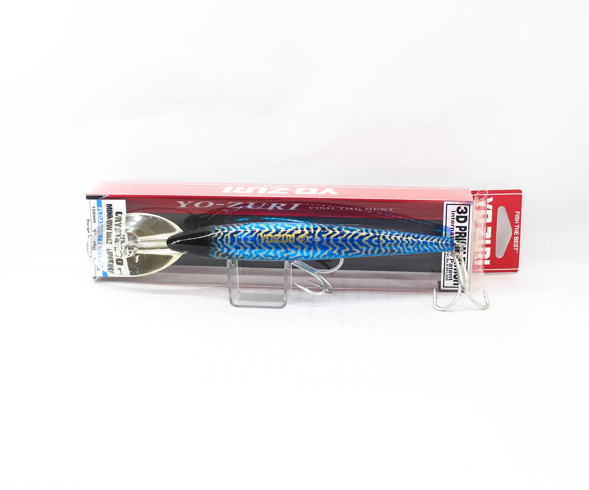 Yo Zuri 3D Crystal Minnow DD 150 mm Floating Lure F1154-C24 (6591)