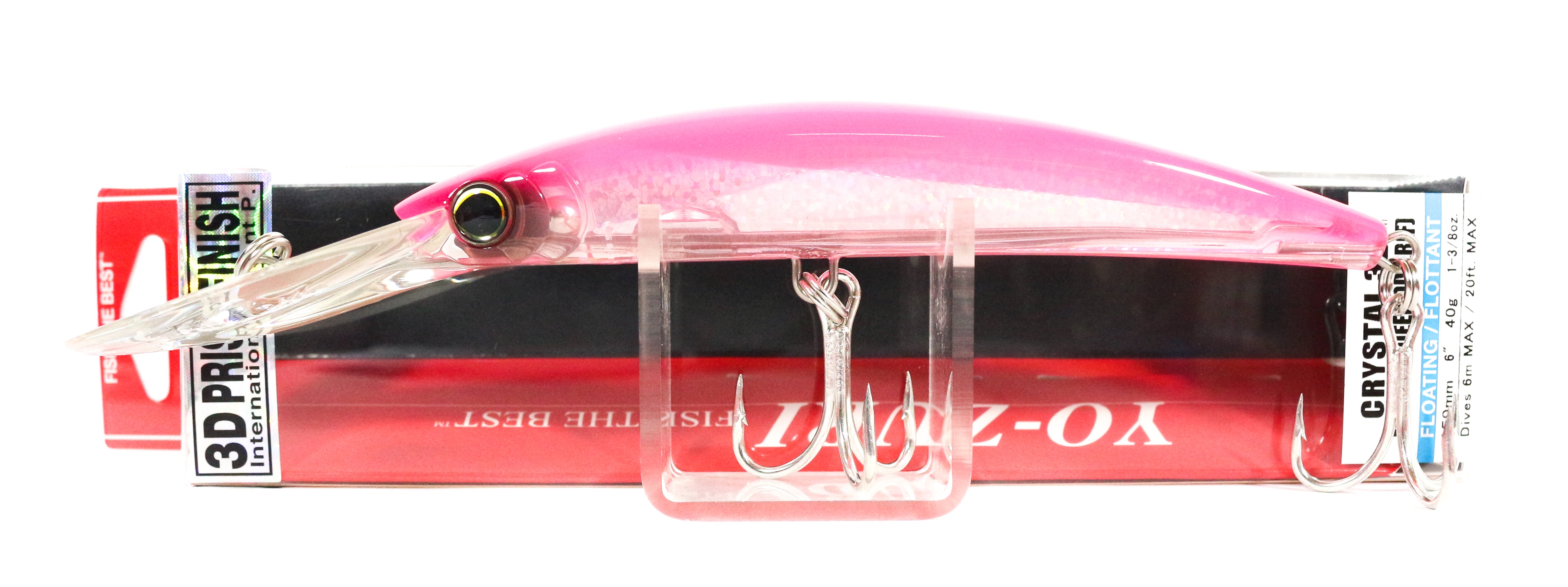 Yo Zuri 3D Crystal Minnow DD 150 mm Floating Lure F1154-PK (6713)
