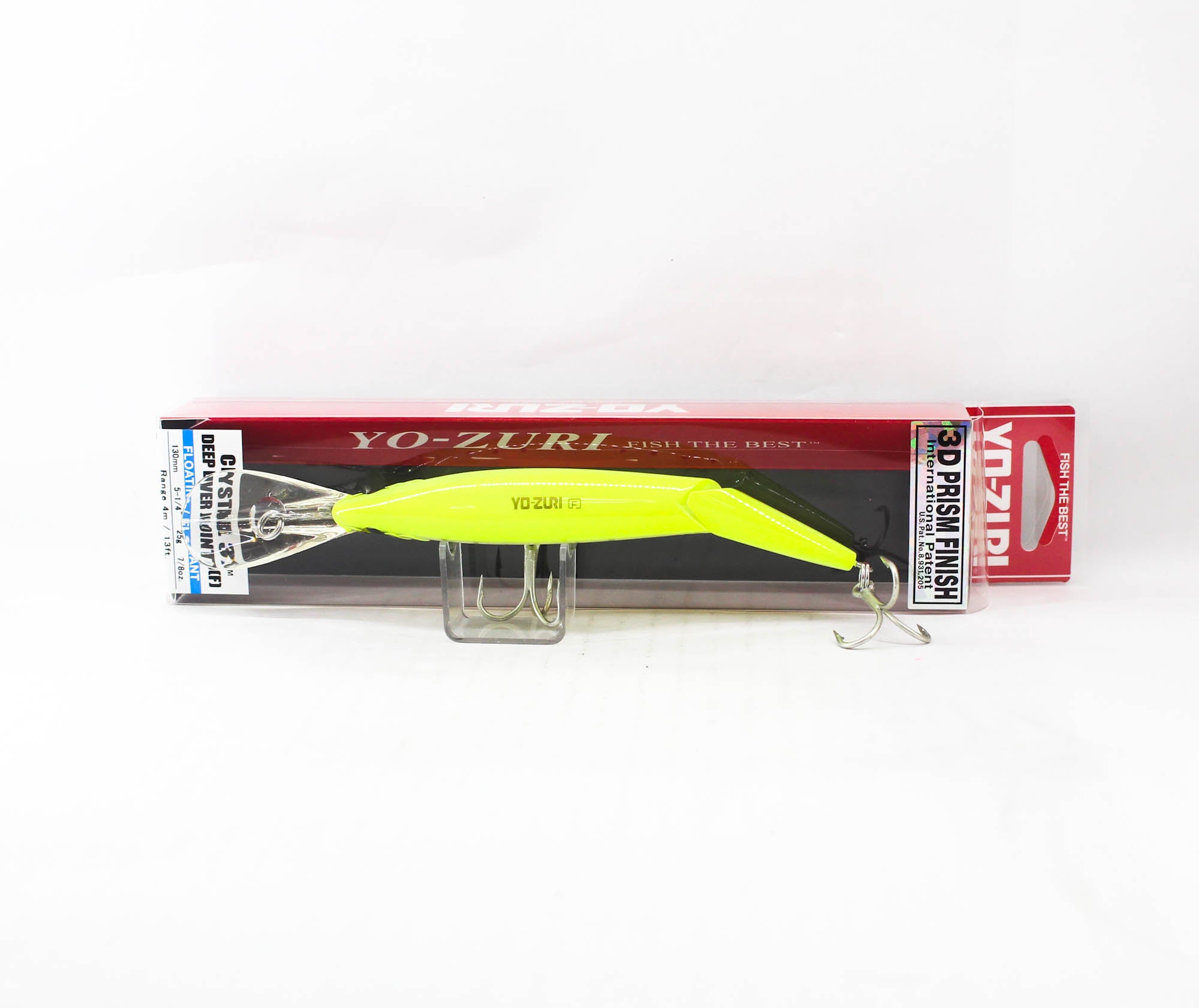 Yo Zuri 3D Crystal Minnow Jointed DD 130 mm Floating Lure F1155-GHCS (7307)