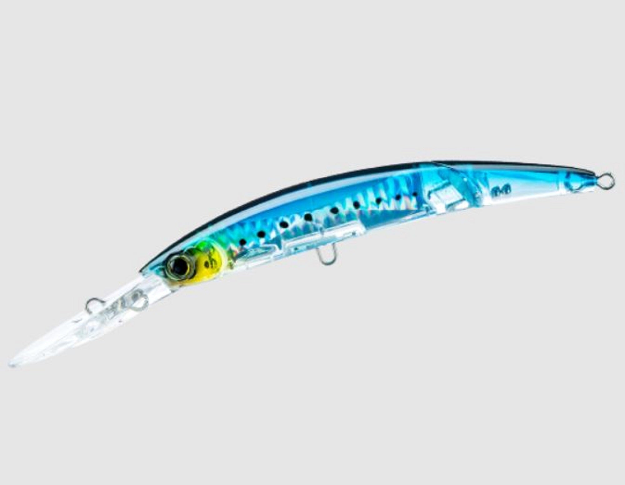 Yo Zuri 3D Crystal Minnow Jointed DD 130 mm Floating Lure F1155-GHIW (7321)