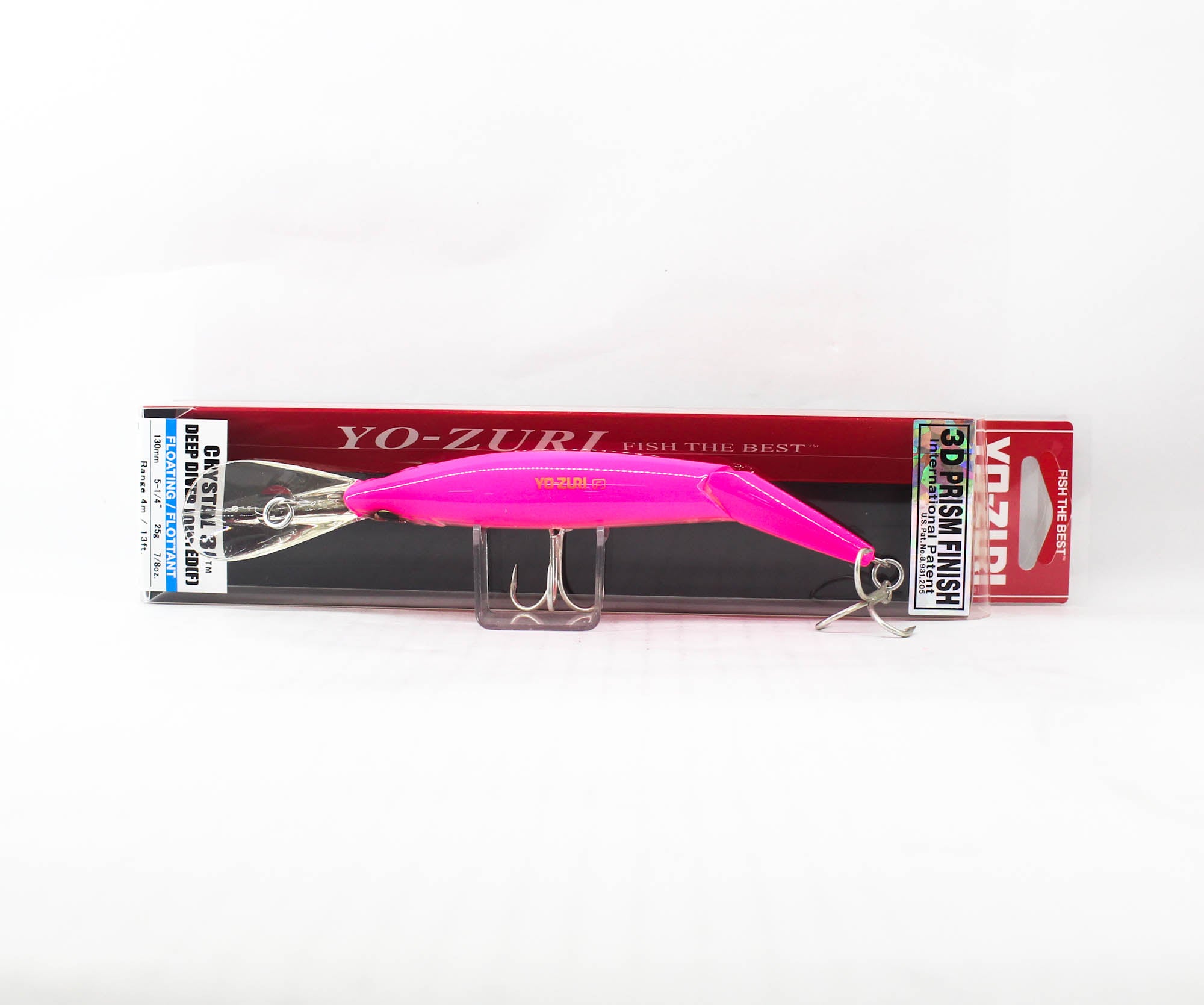 Yo Zuri 3D Crystal Minnow Jointed DD 130 mm Floating Lure F1155-PK (7352)