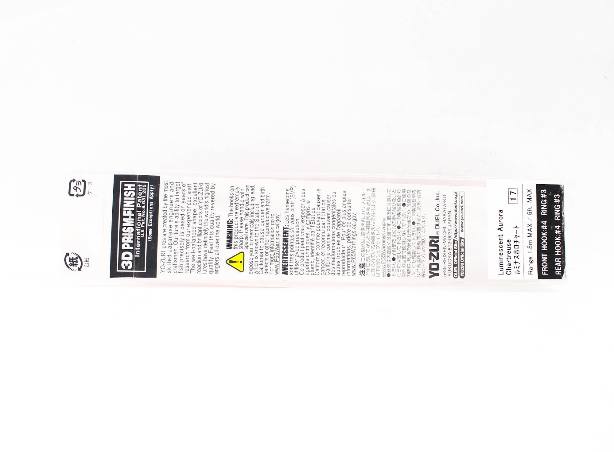 Yo Zuri Duel 3DS Minnow 100 mm Suspend Lure F1157-LSAC (8410)
