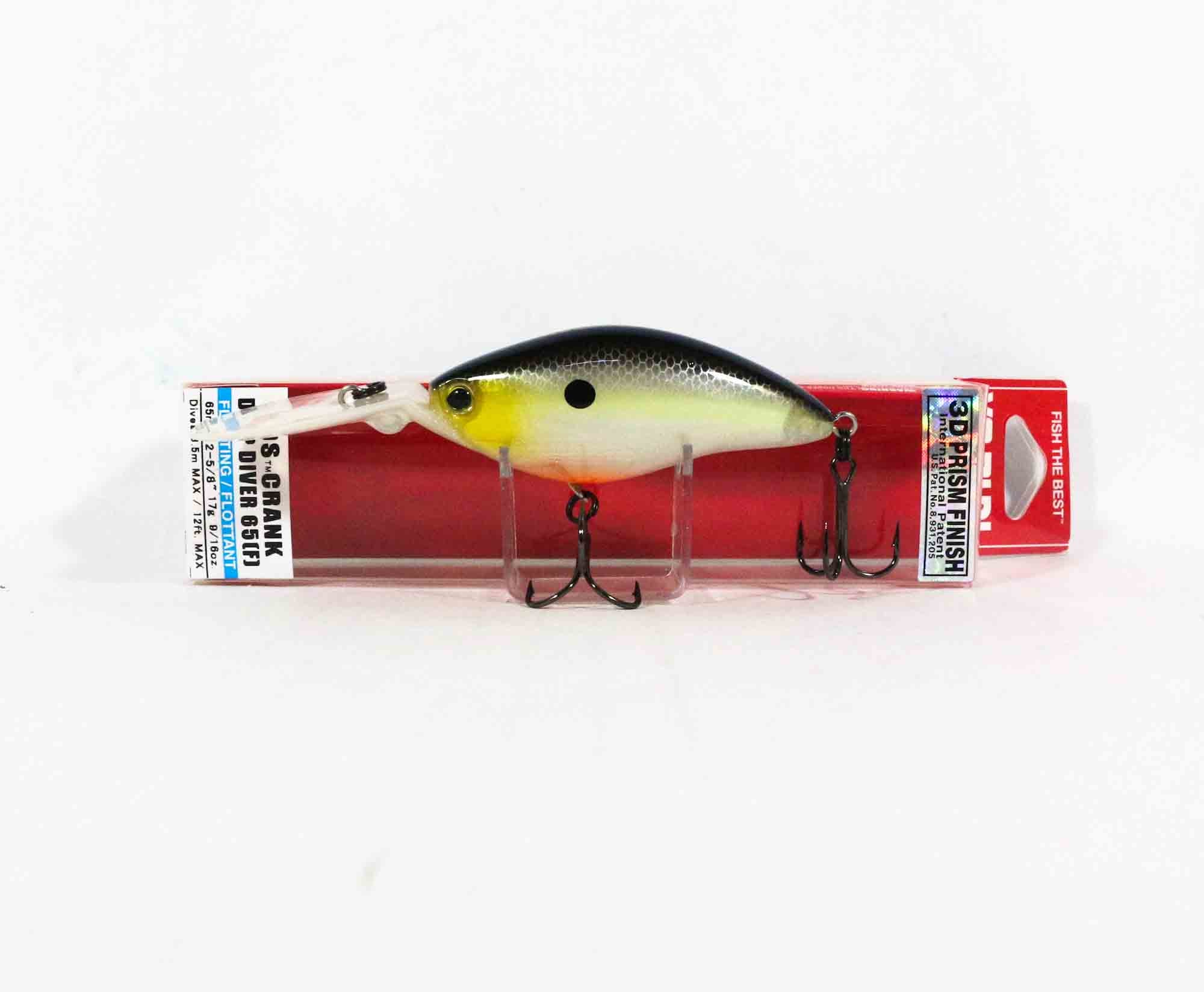 Yo Zuri Duel 3DS Crank Deep Diver 65 mm Floating Lure F1158-SSH (9257)