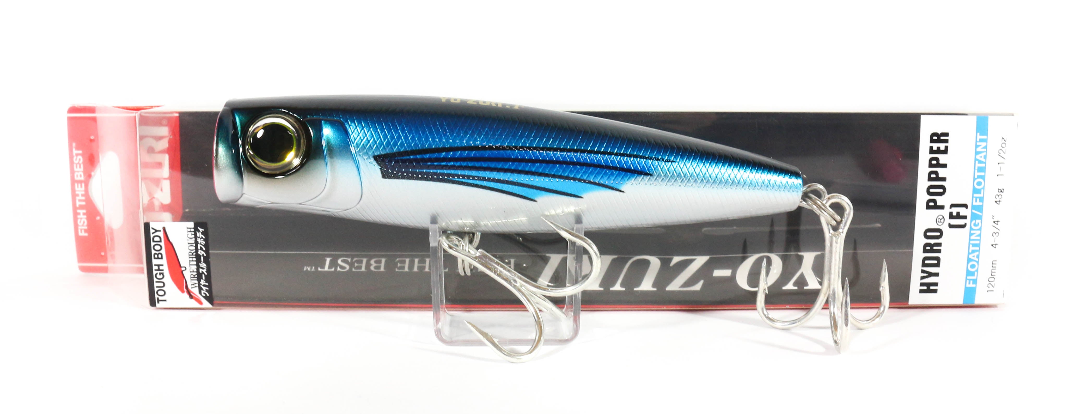 Yo Zuri Hydro Popper 120 mm Floating Lure R1152-FF (1533)