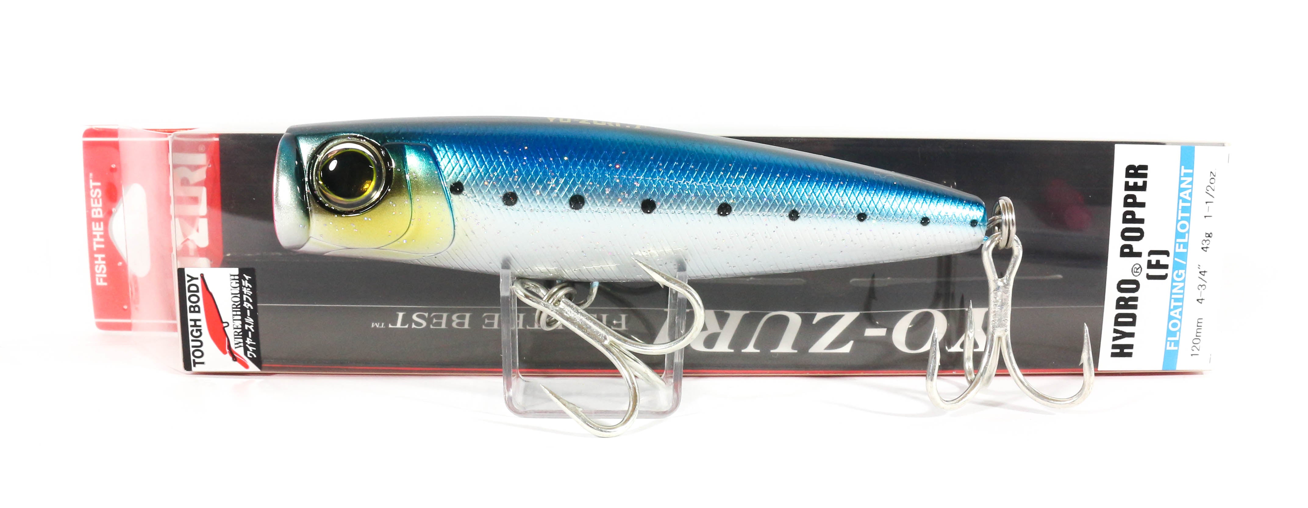 Yo Zuri Hydro Popper 120 mm Floating Lure R1152-IW (1557)