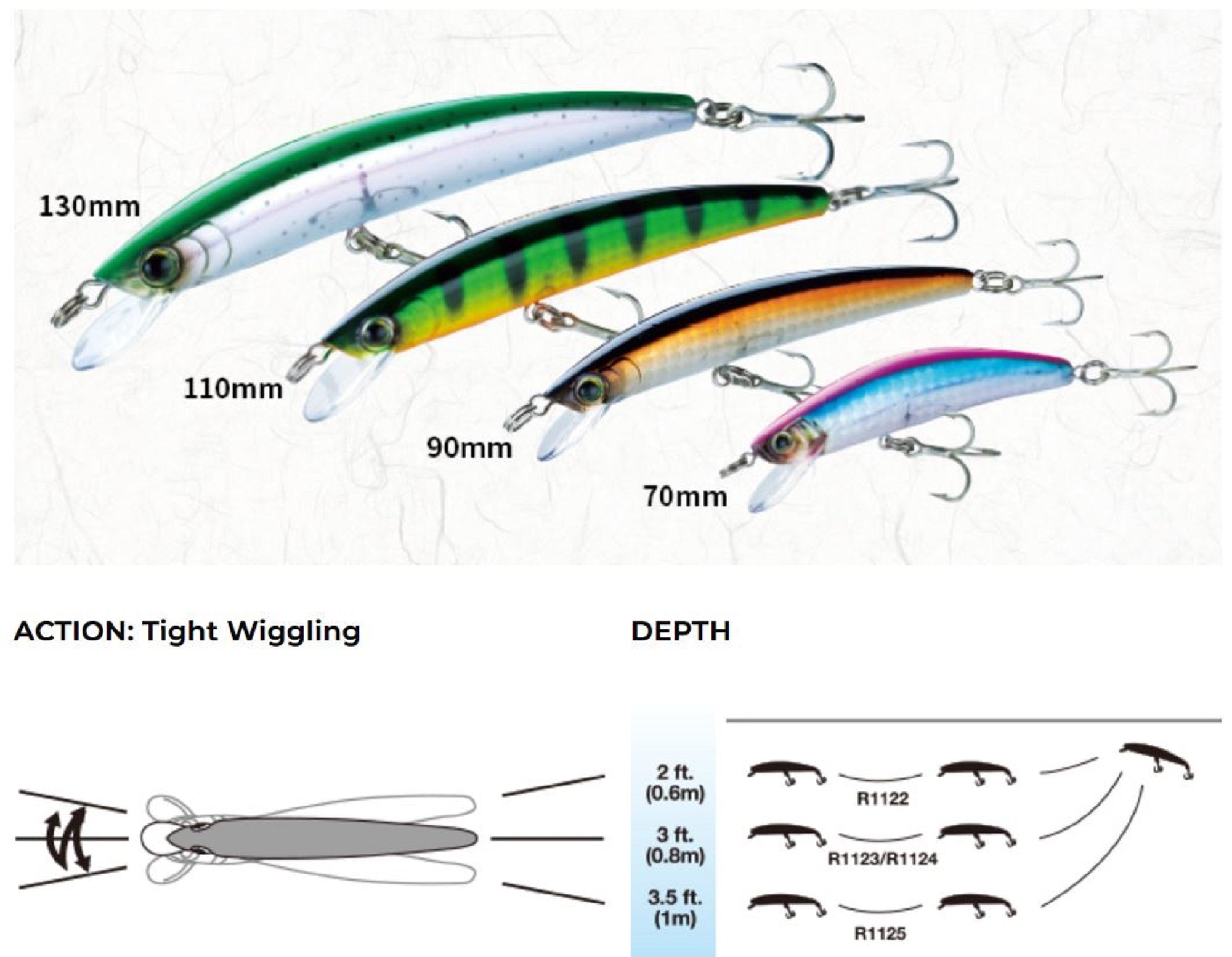 Yo Zuri Crystal Minnow 130 mm Floating Lure R1125-HBGS (1830)