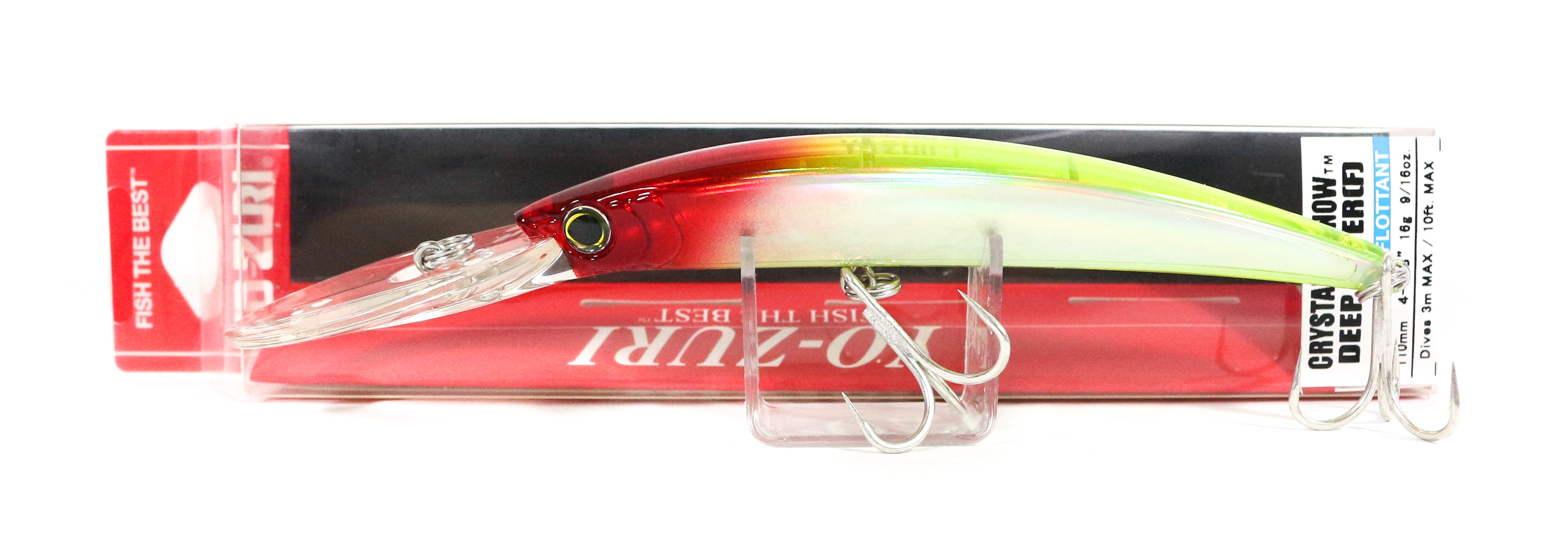 Yo Zuri Crystal Minnow DD 110 mm Floating Lure R1135-HCR (2387)