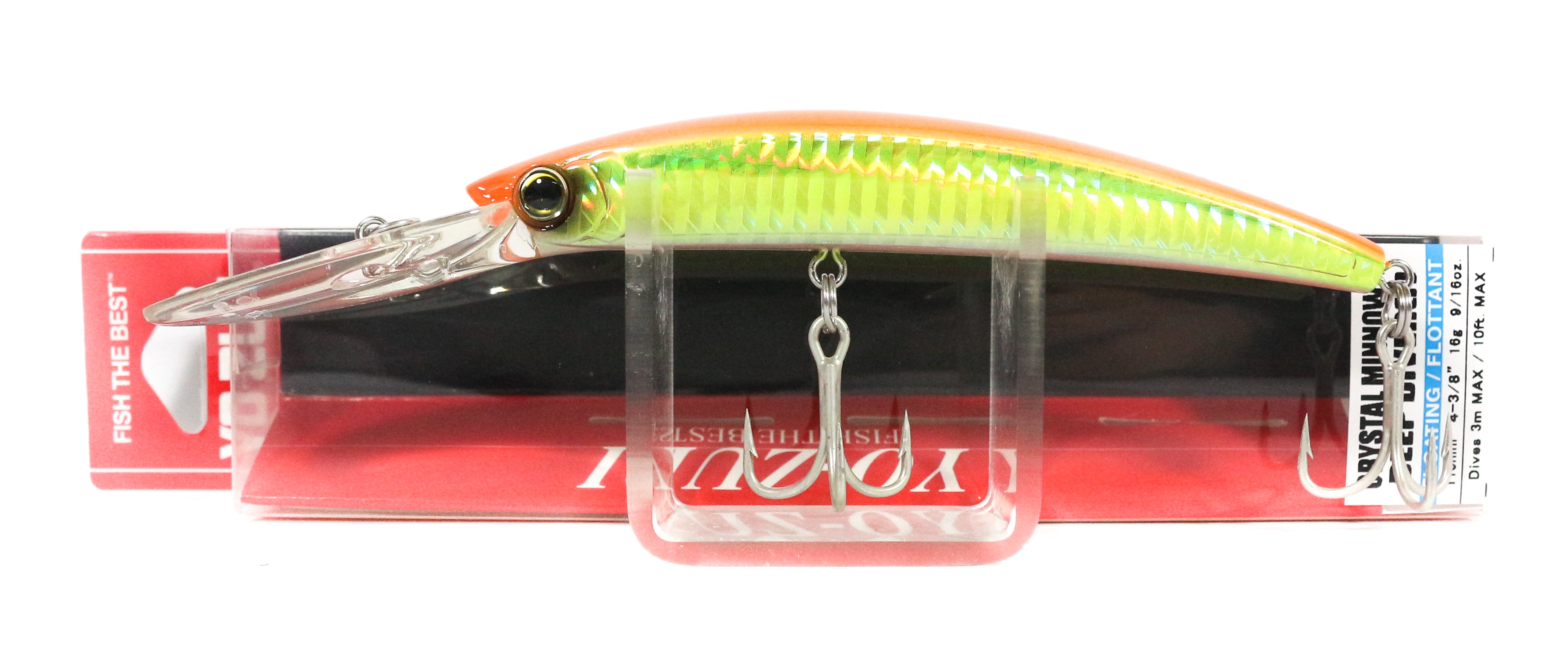 Yo Zuri Crystal Minnow DD 110 mm Floating Lure R1135-HOBG (2400)