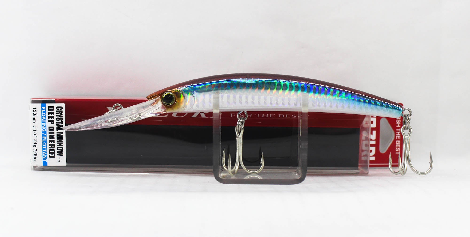 Yo Zuri Crystal Minnow DD 130 mm Floating Lure R1136-HSM (2479)