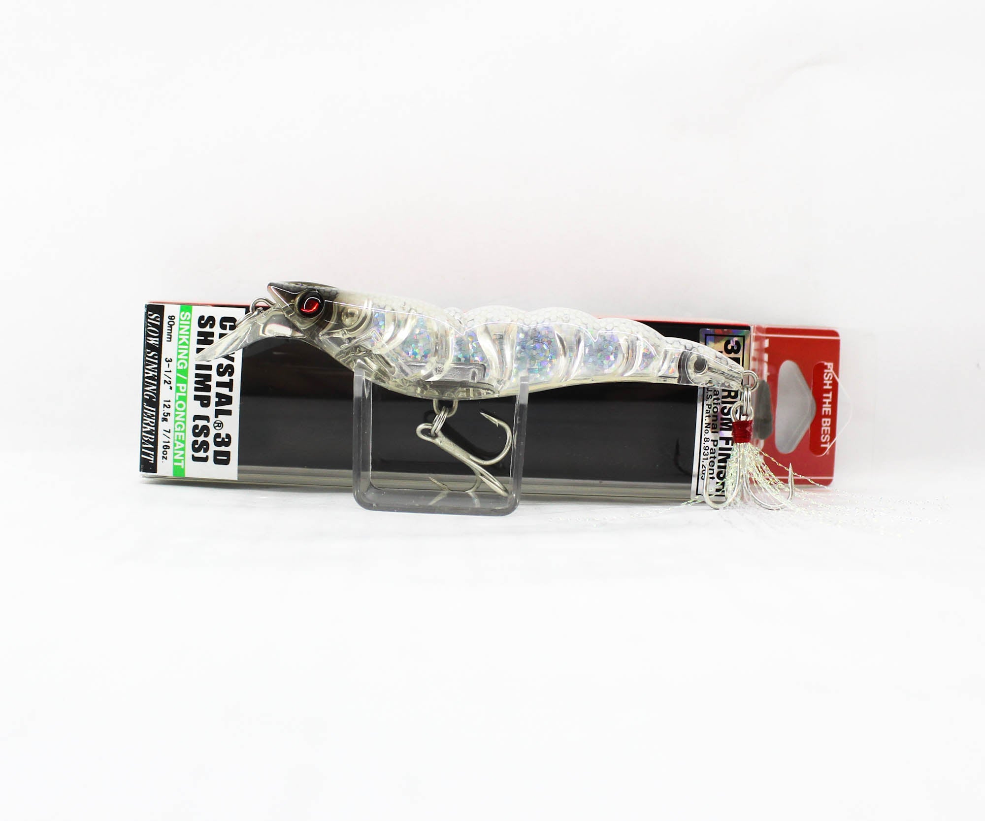 Yo Zuri 3D Crystal Shrimp 90 mm Sinking Lure R1162-HGS (2561)