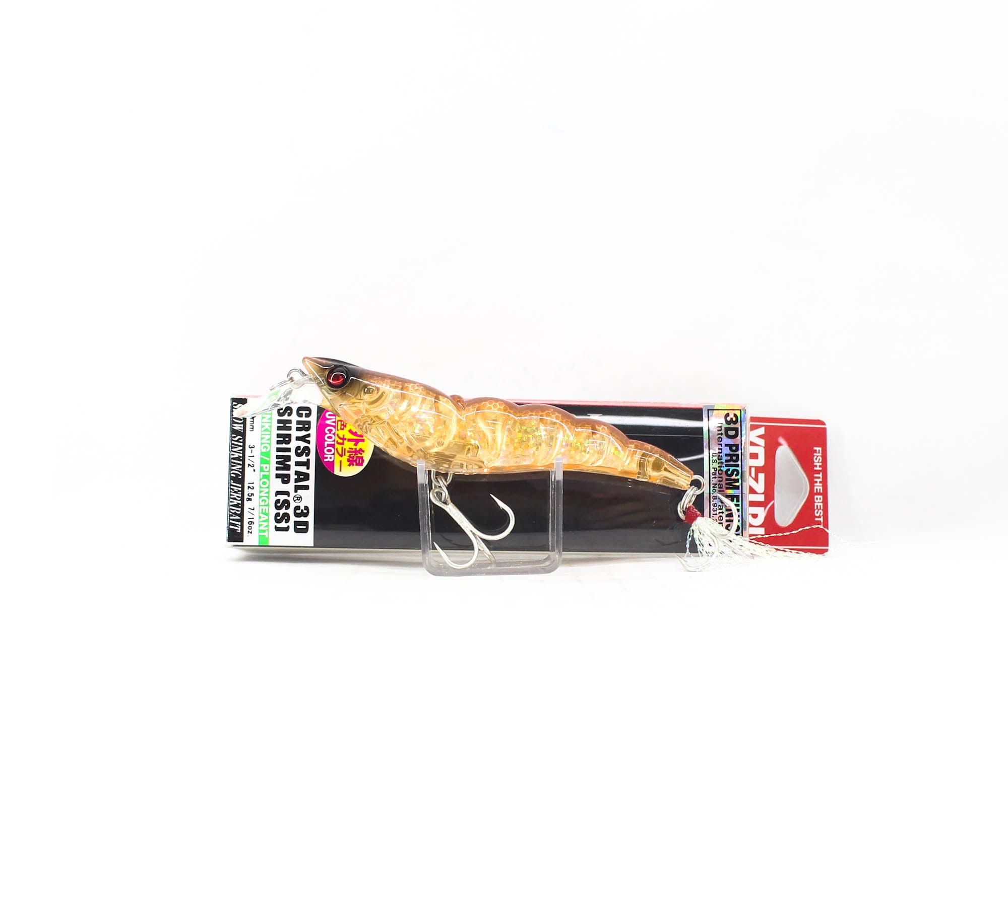 Yo Zuri 3D Crystal Shrimp 90 mm Sinking Lure R1162-HRT (2608)