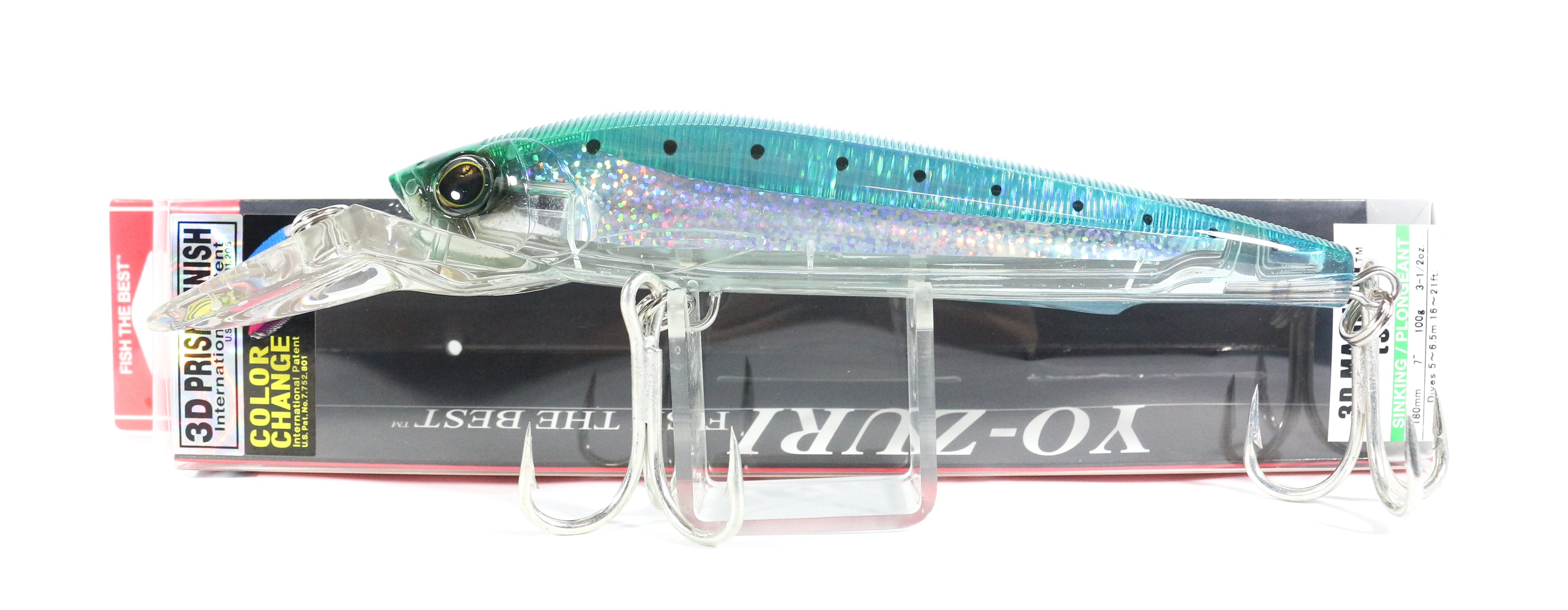 Yo Zuri 3D Magnum 180 mm Trolling Sinking Lure R1164-CPNI (5241)
