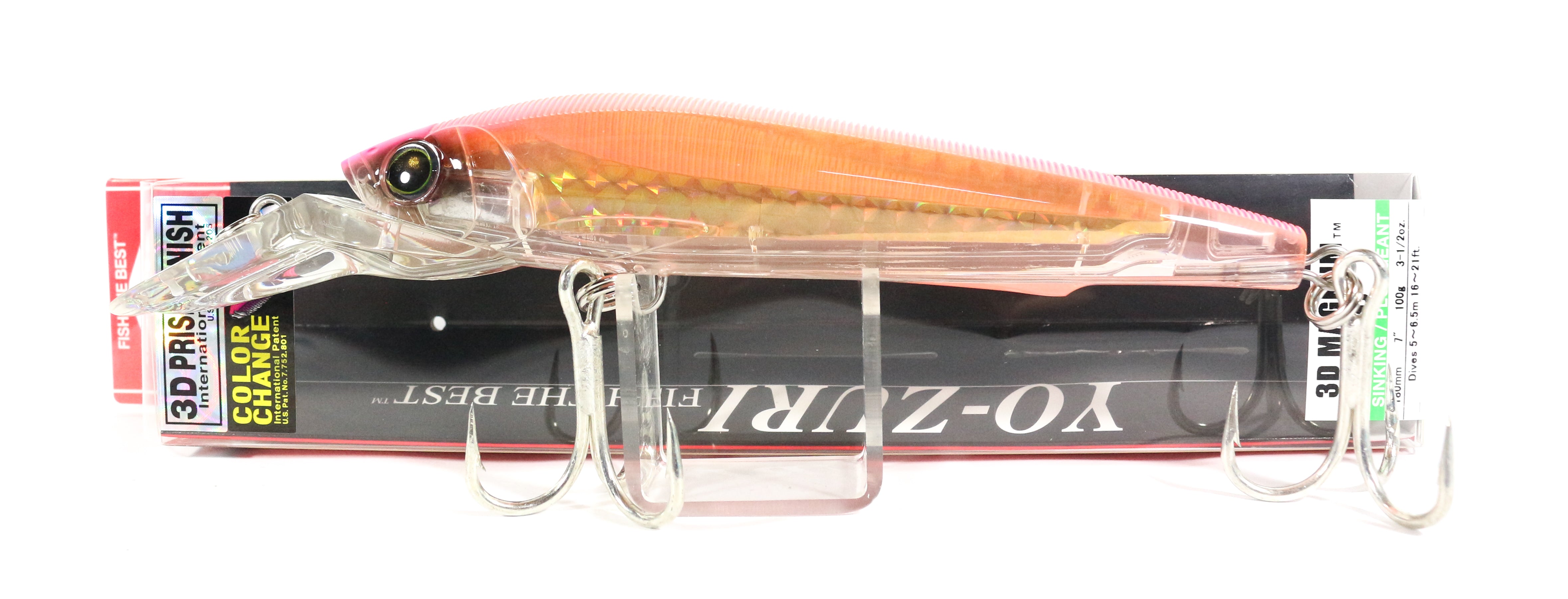Yo Zuri 3D Magnum 180 mm Trolling Sinking Lure R1164-CPPO (5258)