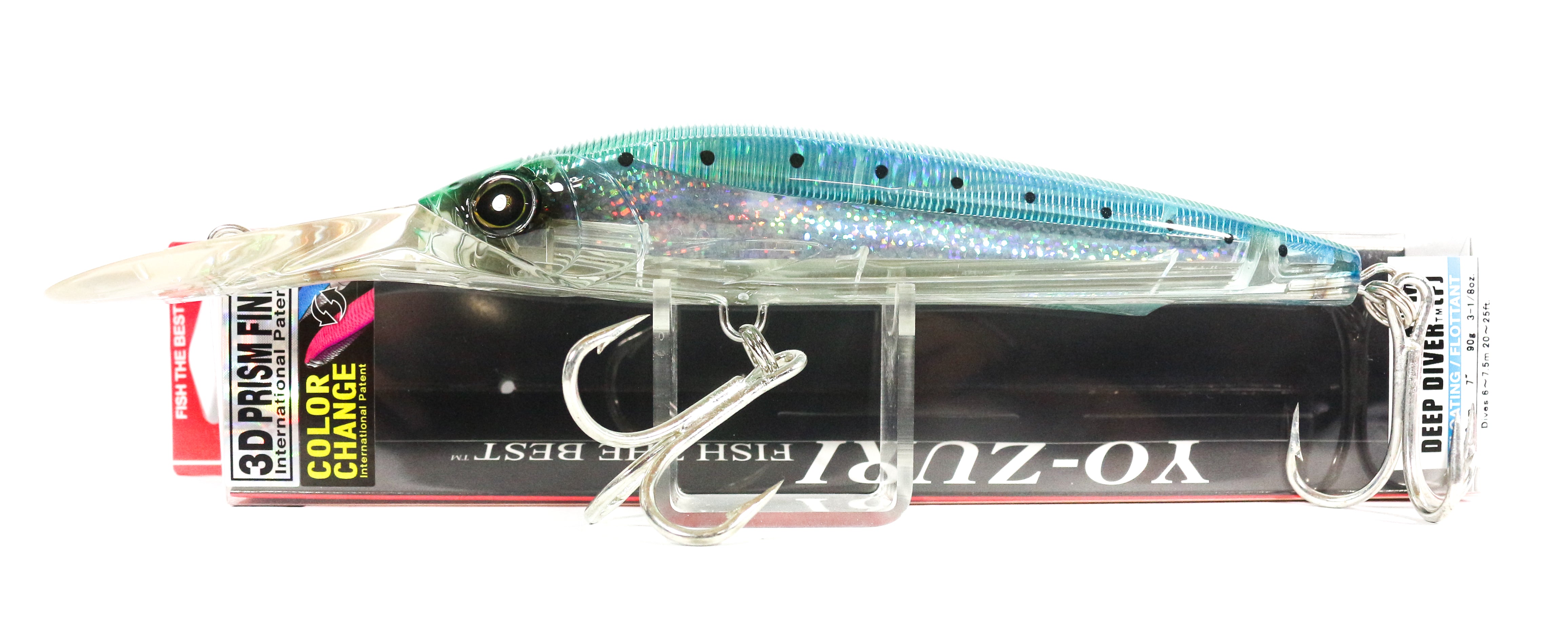 Yo Zuri 3D Magnum DD 180 mm Trolling Floating Lure R1165-CPNI (5326)