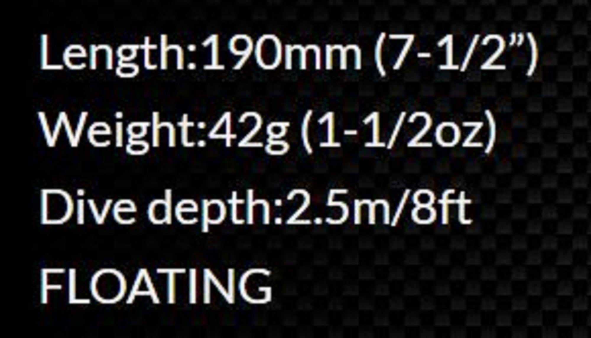 Yo Zuri 3D Squirt 190 mm Trolling Floating Lure R1166-CPHP (5371)