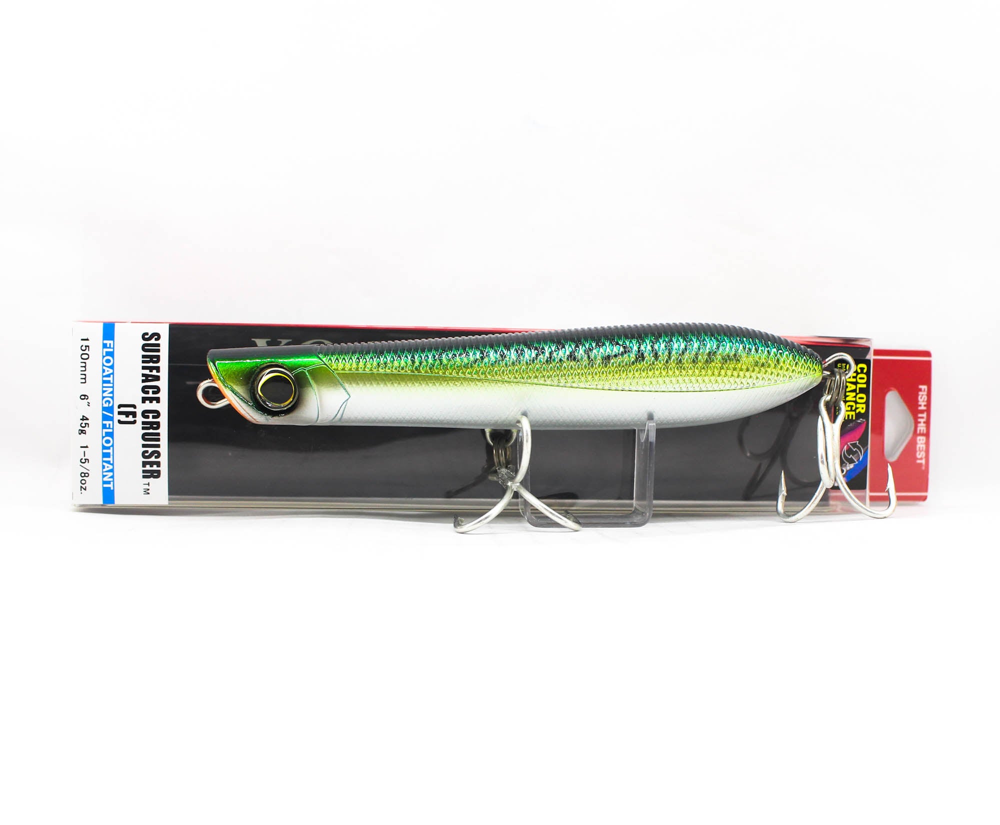 Yo Zuri Surface Cruiser 150 mm Pencil Popper Floating Lure R1172-CM (7399)
