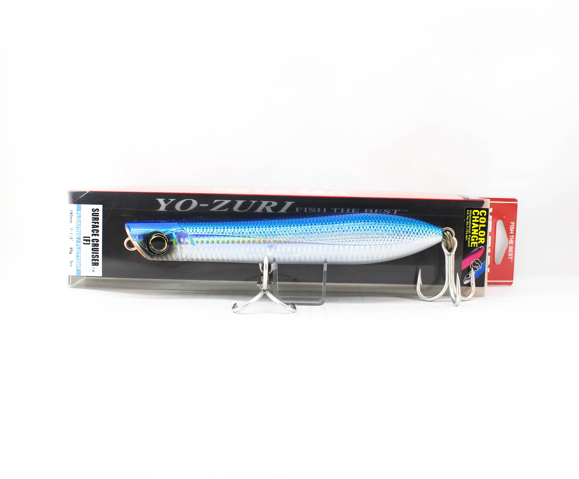Yo Zuri Surface Cruiser 190 mm Pencil Popper Floating Lure R1173-CHB (7467)