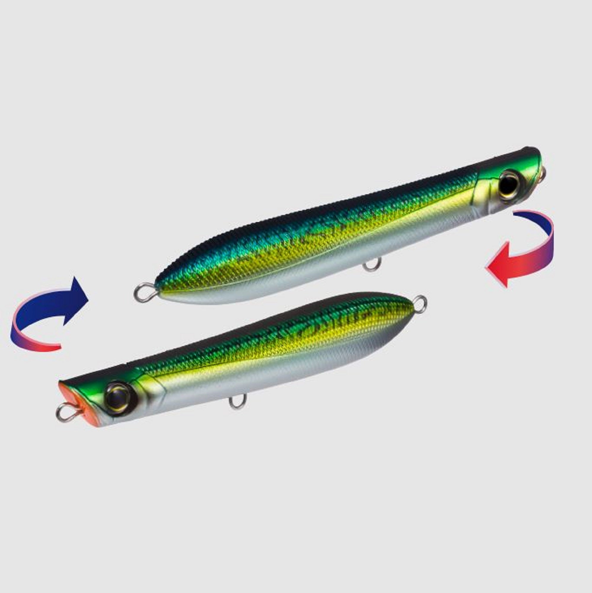 Yo Zuri Surface Cruiser 190 mm Pencil Popper Floating Lure R1173-CM (7498)