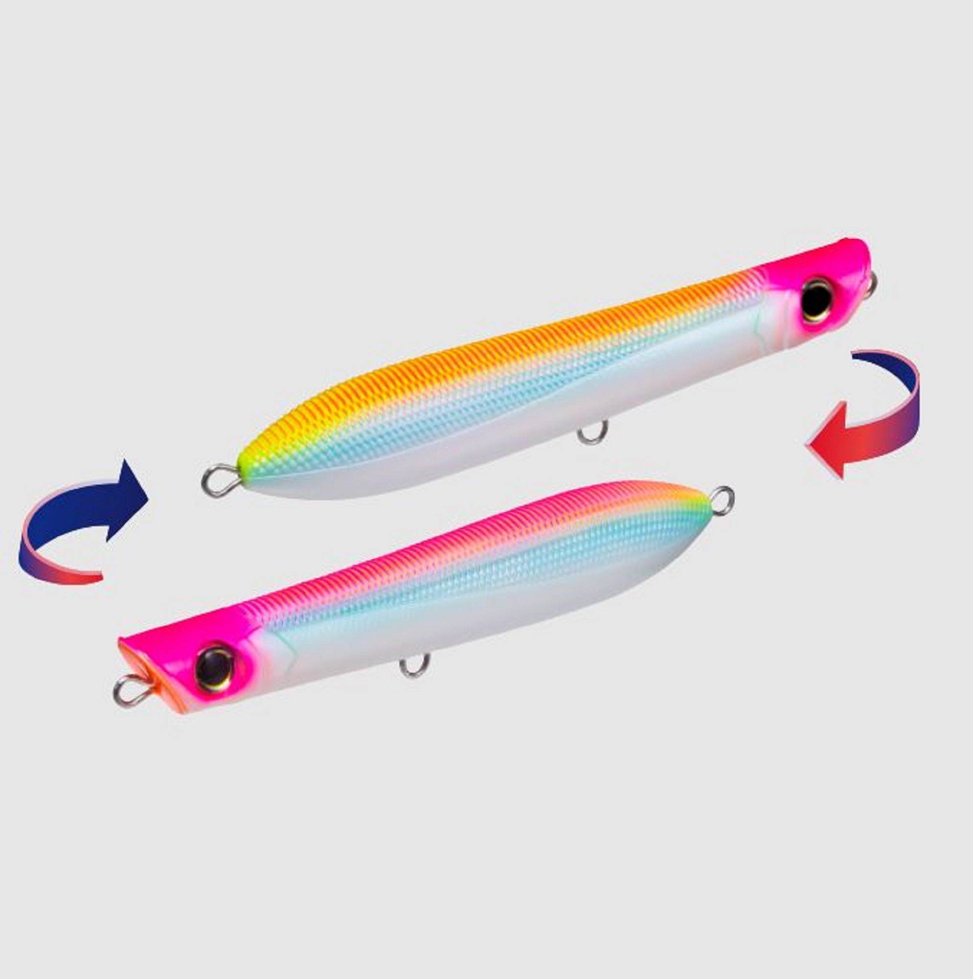 Yo Zuri Surface Cruiser 190mm Pencil Popper Floating Lure R1173-CPYP (7504)