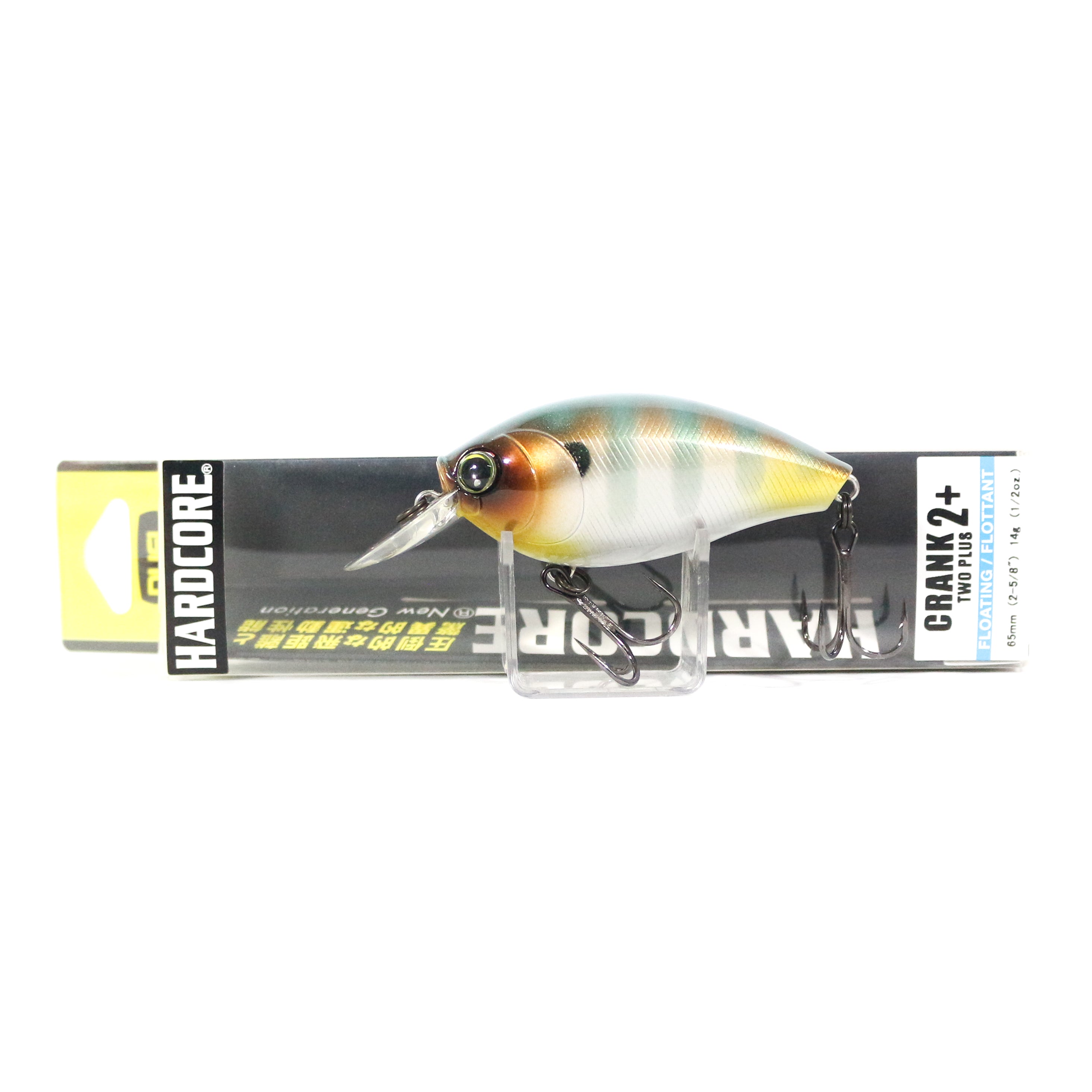 Yo Zuri Duel Hardcore Crank 2+ 65F Floating Lure R1188-BBG (9768)
