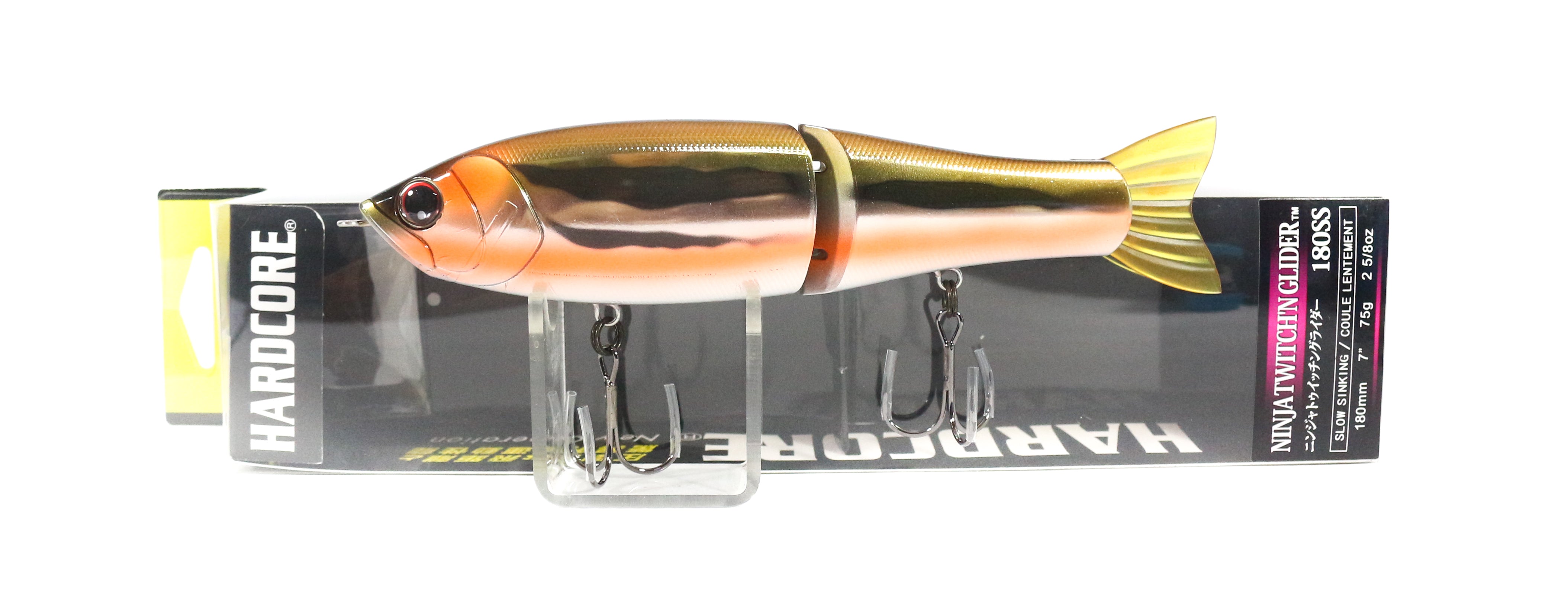 Yo Zuri Duel Ninja Twitch'n Glider 180SS Slow Sinking Lure R1202-MUG (3342)