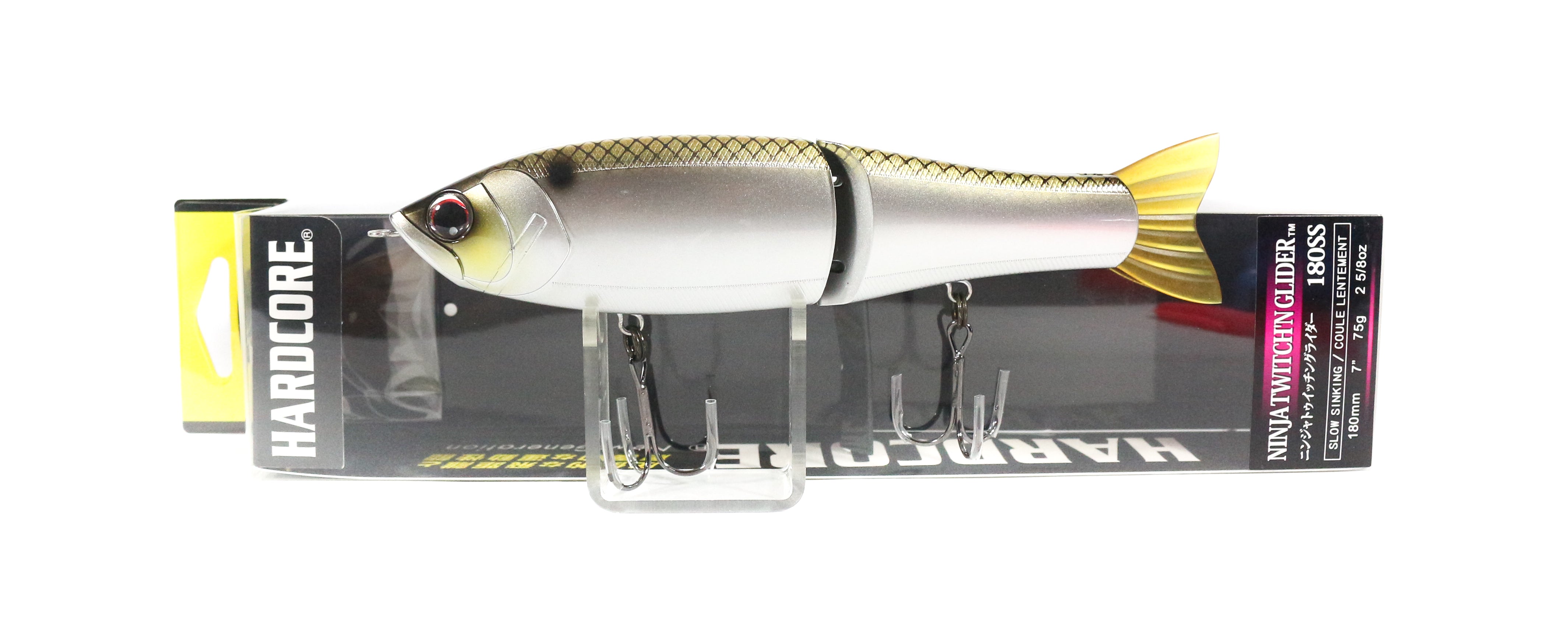 Yo Zuri Duel Ninja Twitch'n Glider 180SS Slow Sinking Lure R1202-GZSH 3397