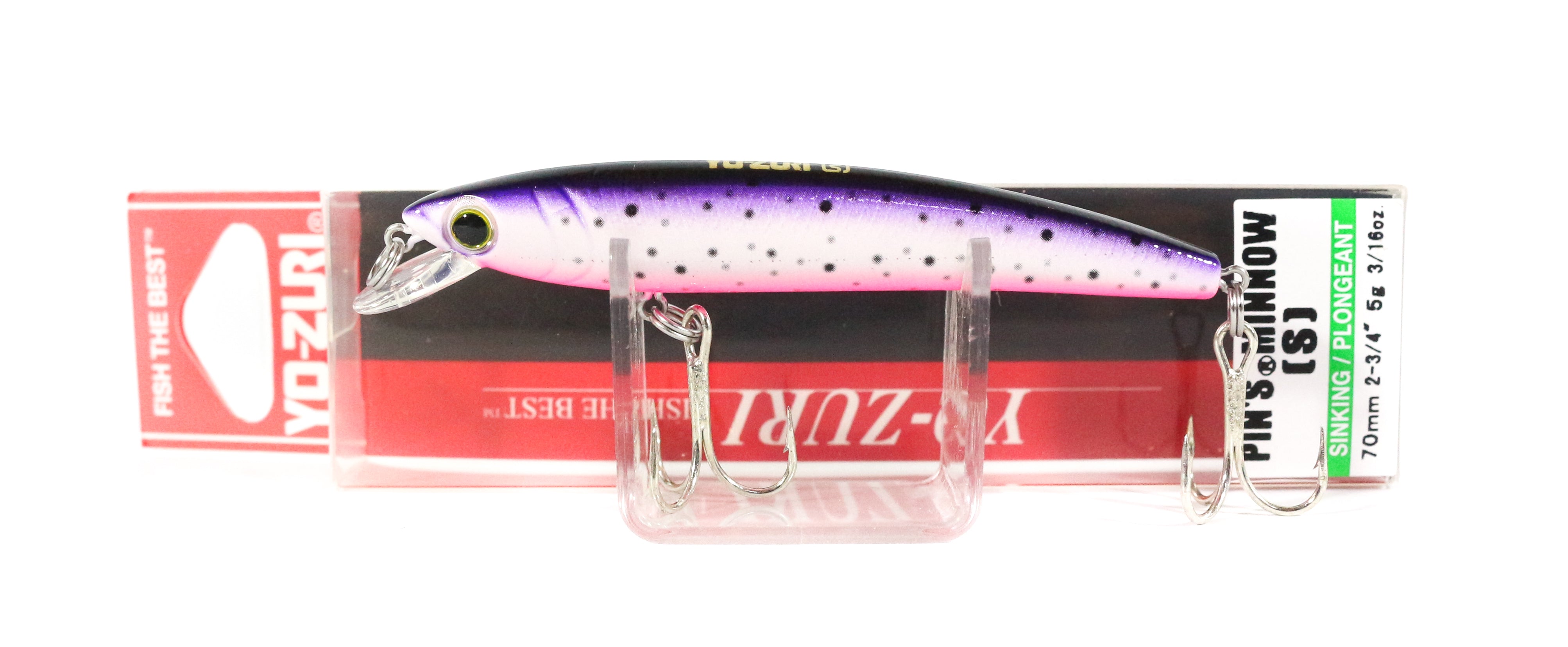 Yo Zuri Pin'S Minnow 70 mm Sinking Lure F1165-PRT (6145)