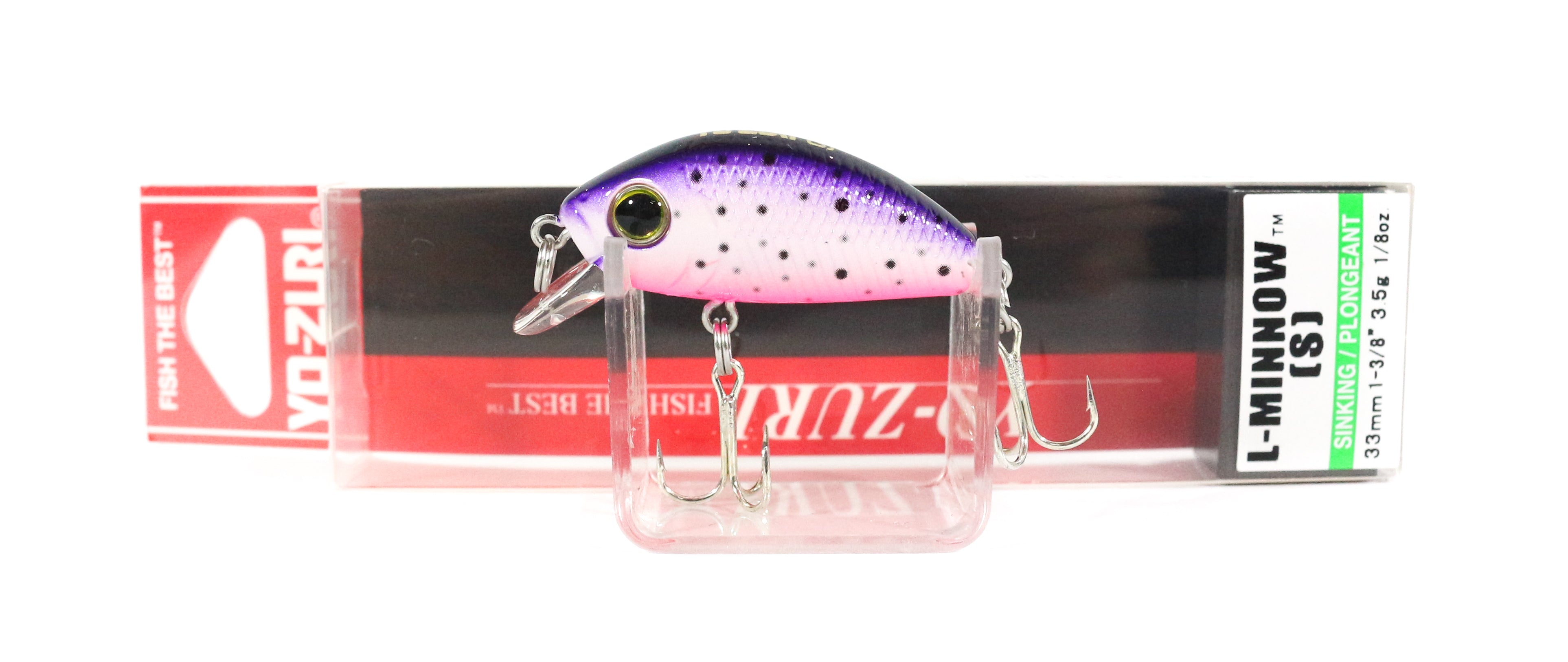 Yo Zuri L Minnow 33 mm Sinking Lure F1166-PRT (6152)