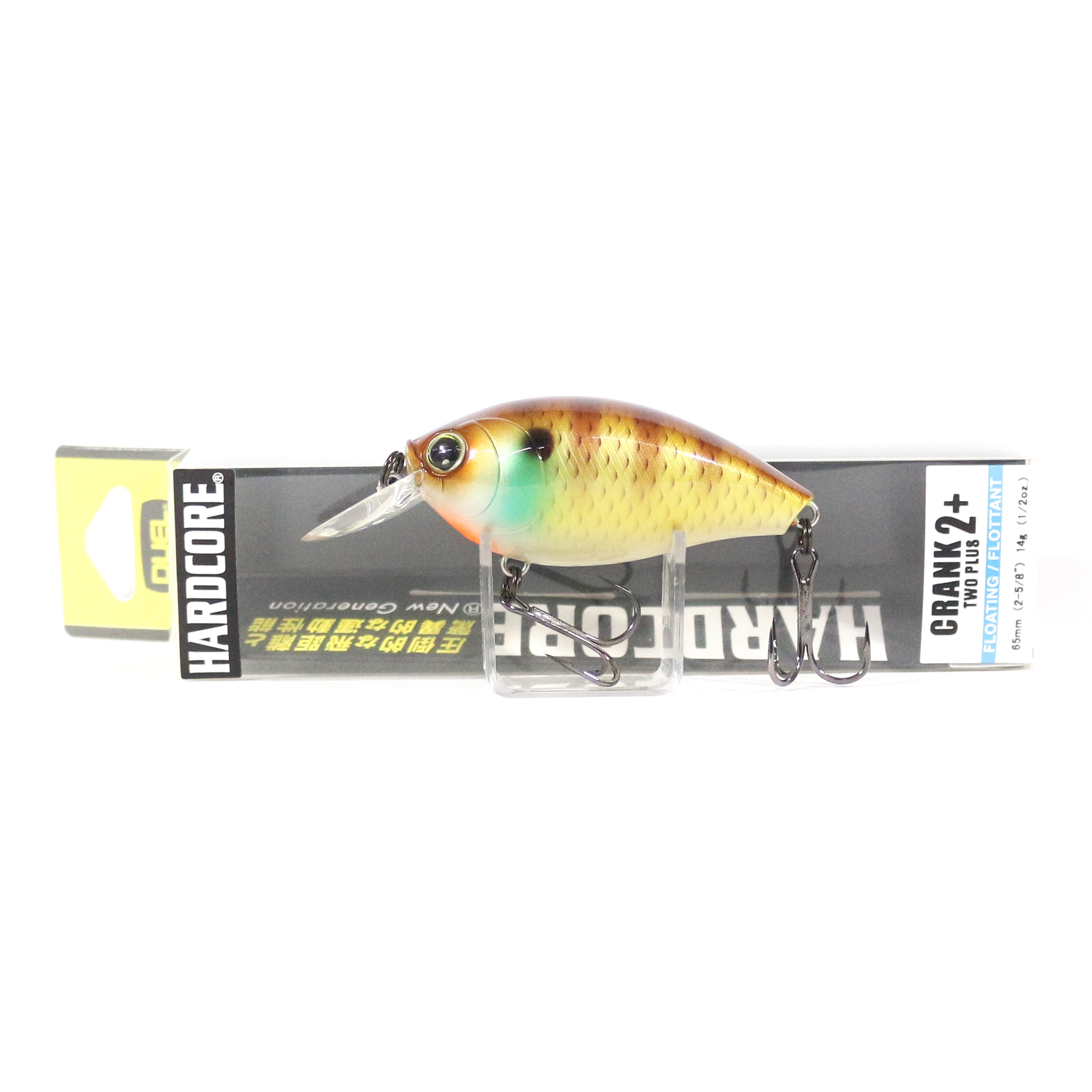 Yo Zuri Duel Hardcore Crank 2+ 65F Floating Lure R1188-NBG (6510)