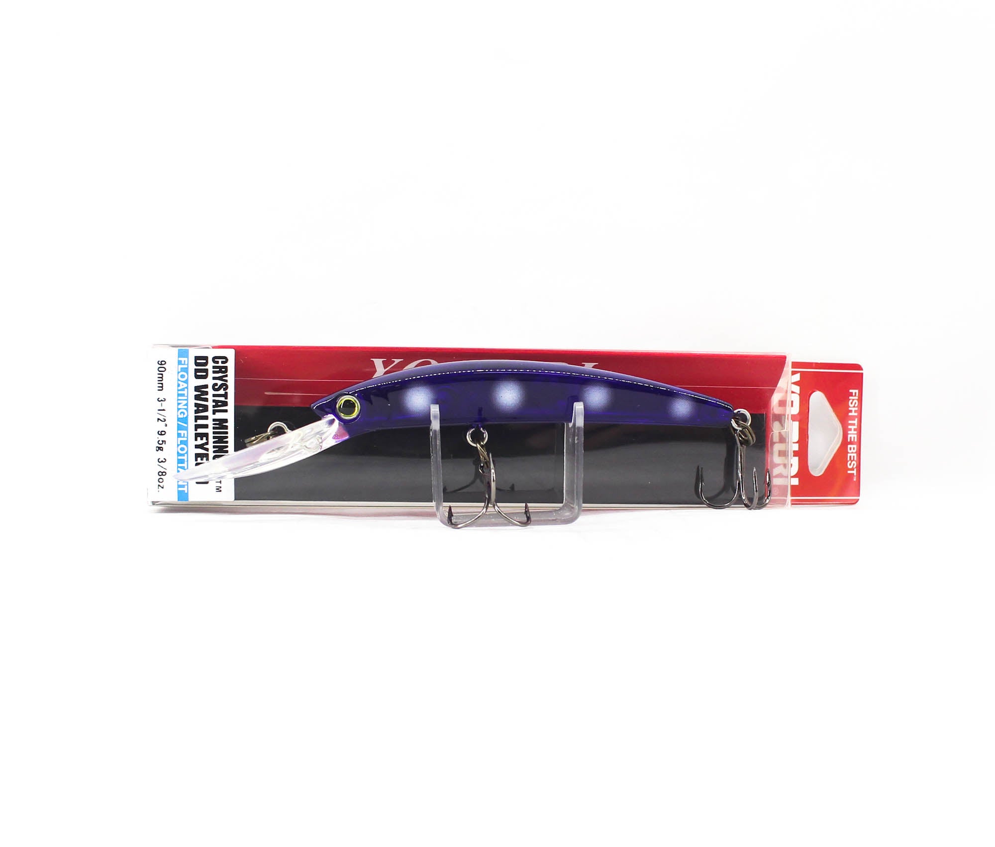 Yo Zuri Crystal Minnow DD Walleye 90 mm Floating Lure R1205-MN (6763)
