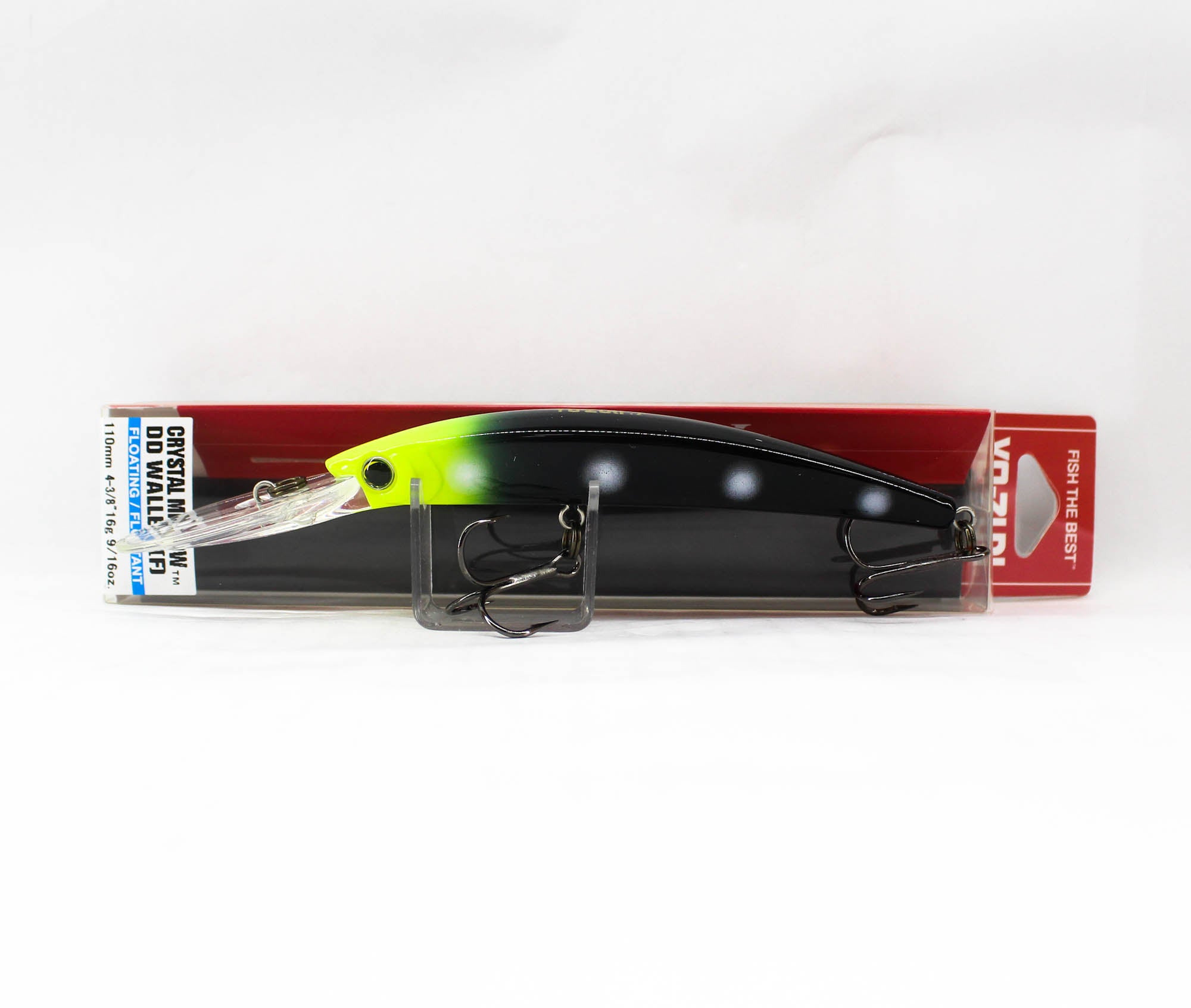 Yo Zuri Crystal Minnow DD Walleye 110 mm Floating Lure R1206-ZB (6930)