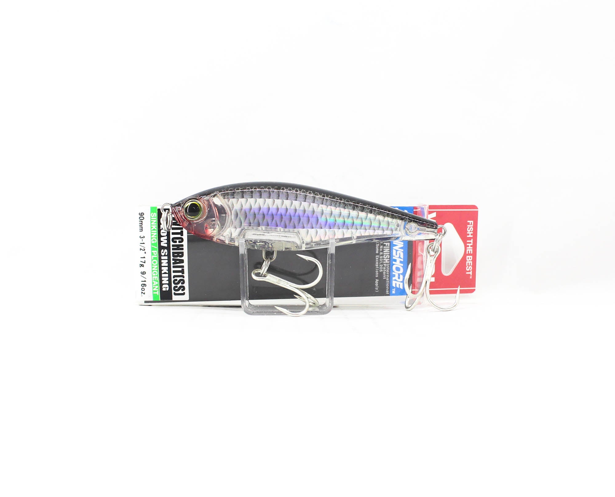 Yo Zuri Duel 3D Inshore Twitchbait 90SS Slow Sinking Lure R1208-C4 (7029)