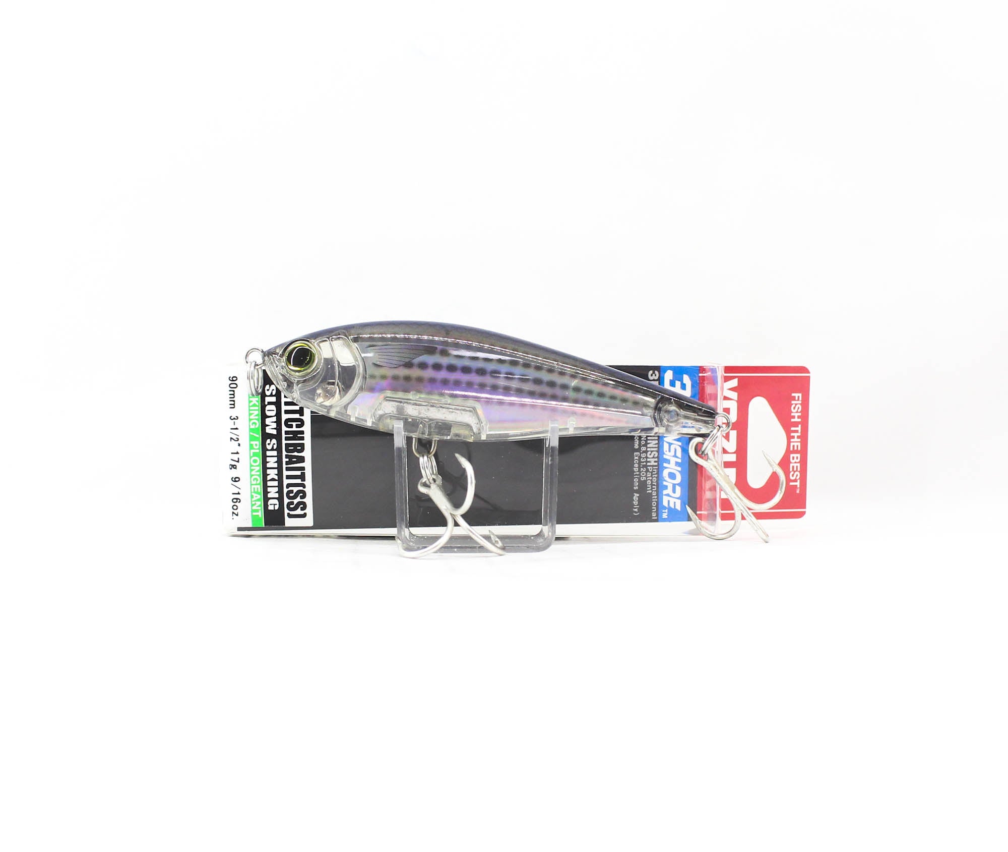 Yo Zuri Duel 3D Inshore Twitchbait 90SS Slow Sinking Lure R1208-HMT (7098)