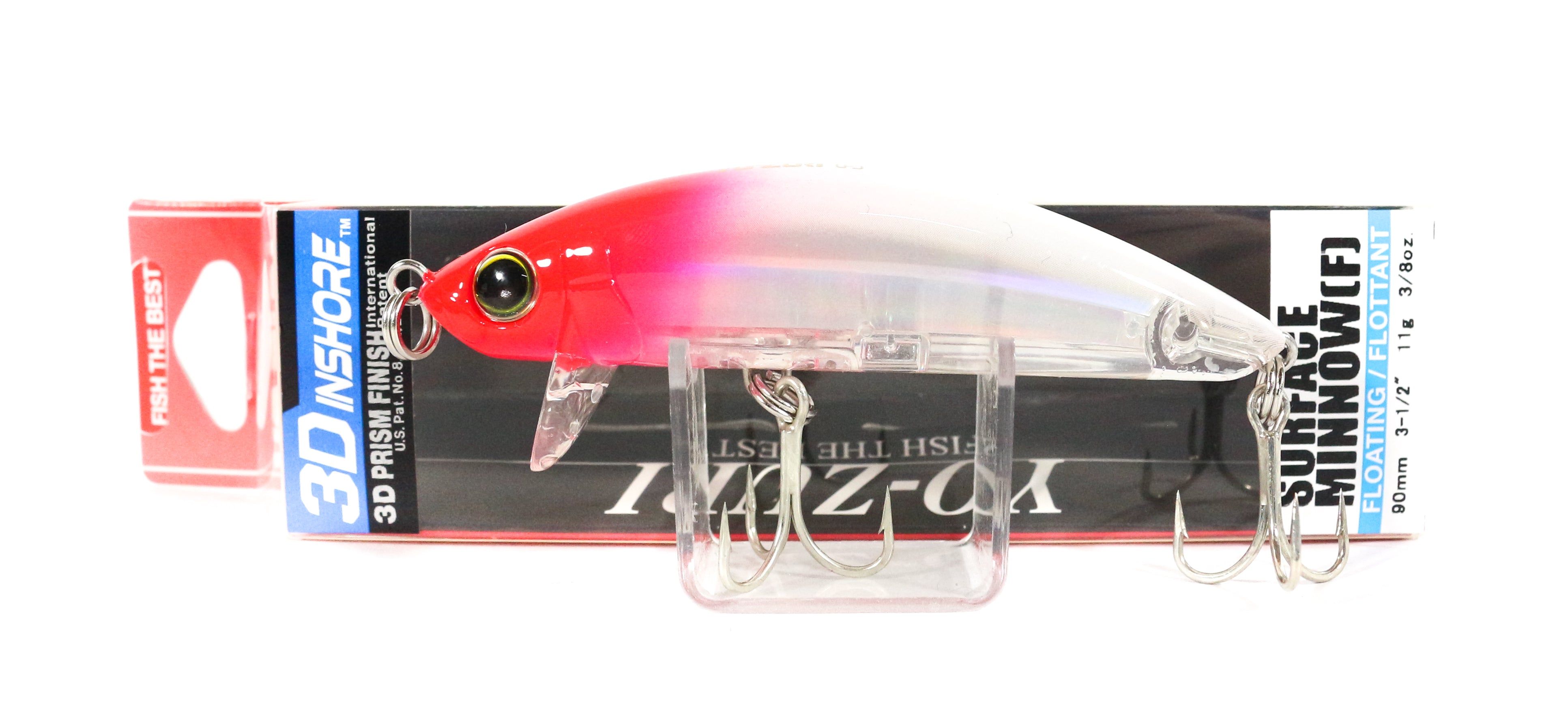 Yo Zuri Duel 3D Inshore Surface Minnow 90 Floating Lure R1215-C5 (7593)