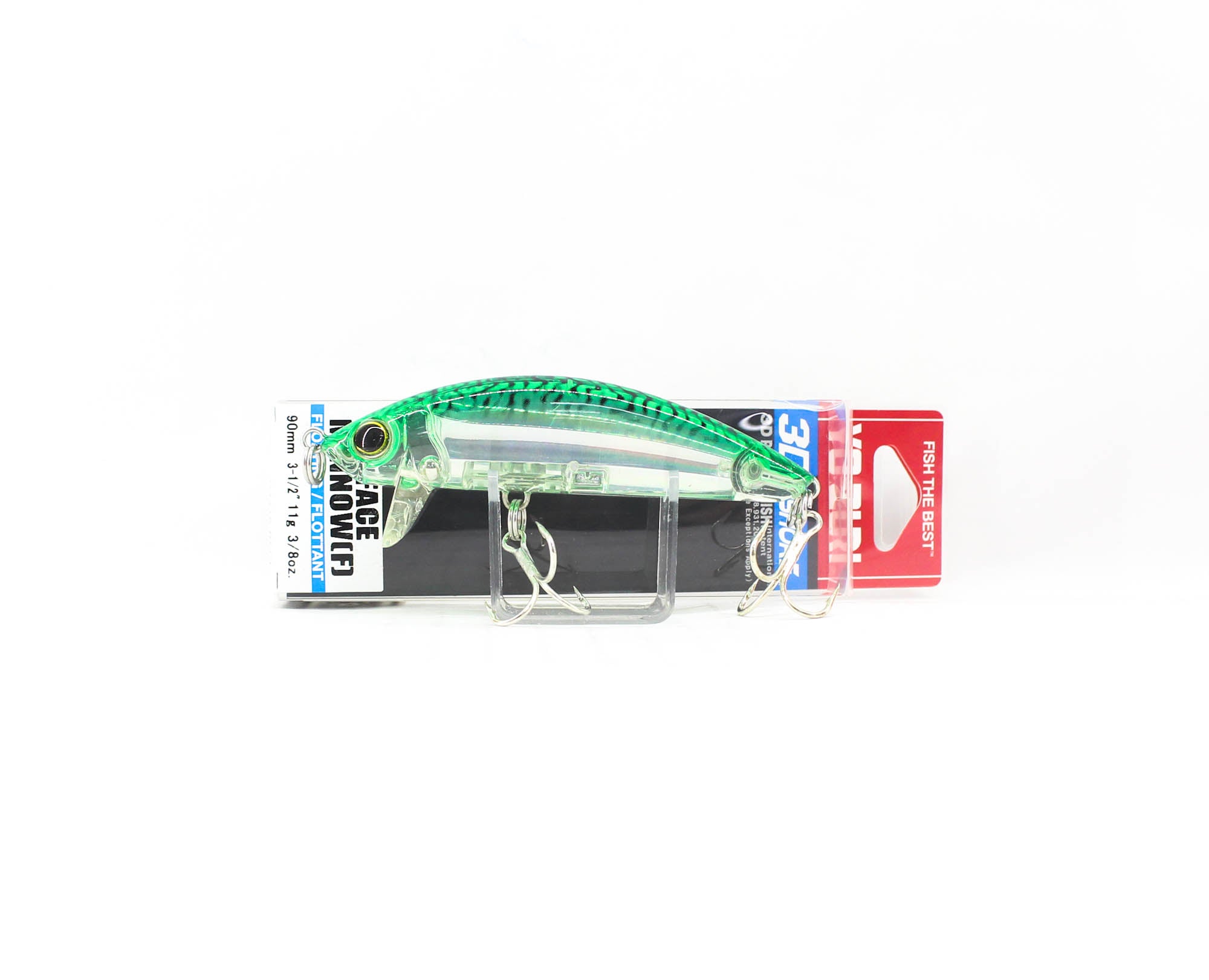Yo Zuri Duel 3D Inshore Surface Minnow 90 Floating Lure R1215-HGM (7623)