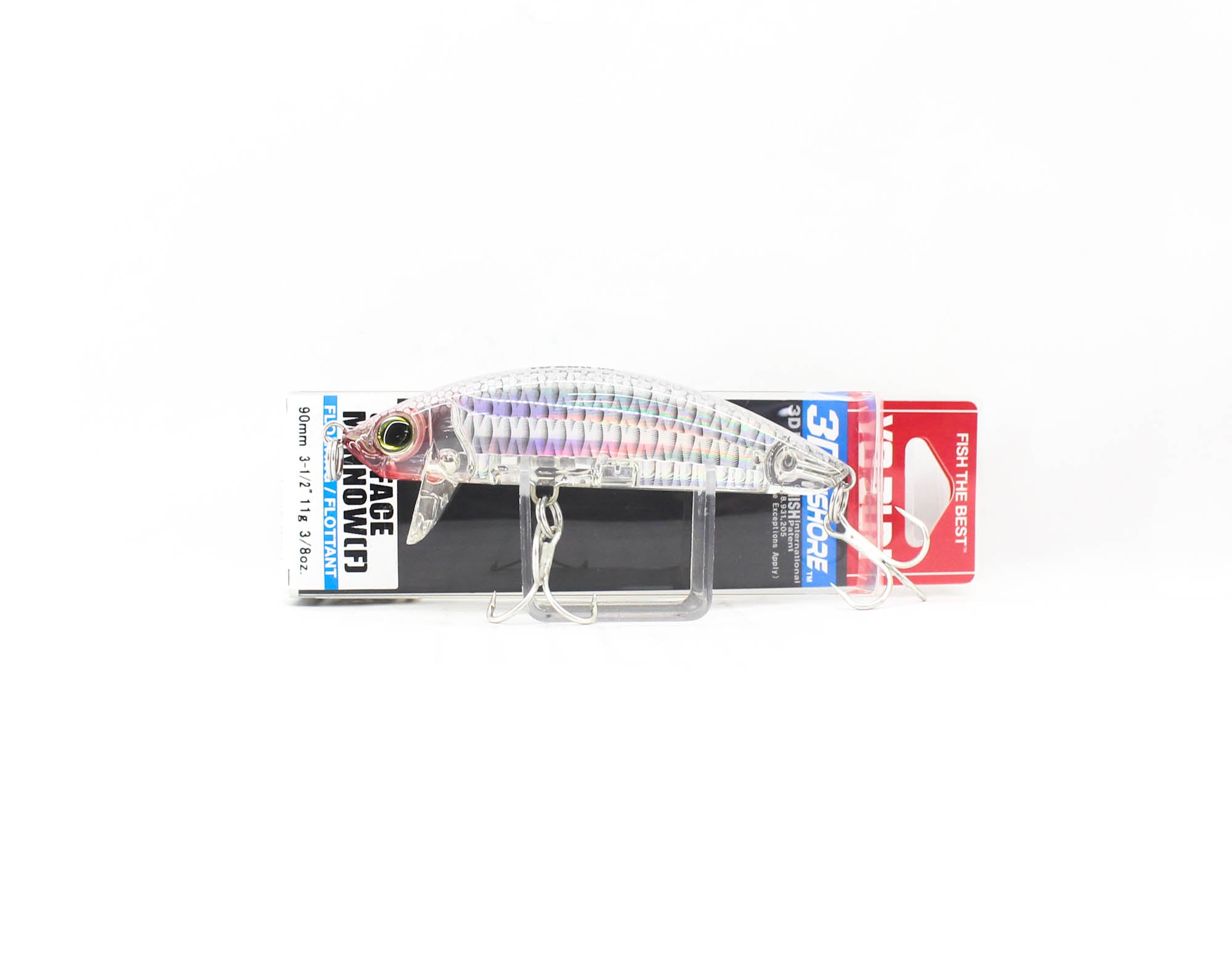 Yo Zuri Duel 3D Inshore Surface Minnow 90 Floating Lure R1215-HGSH (7630)