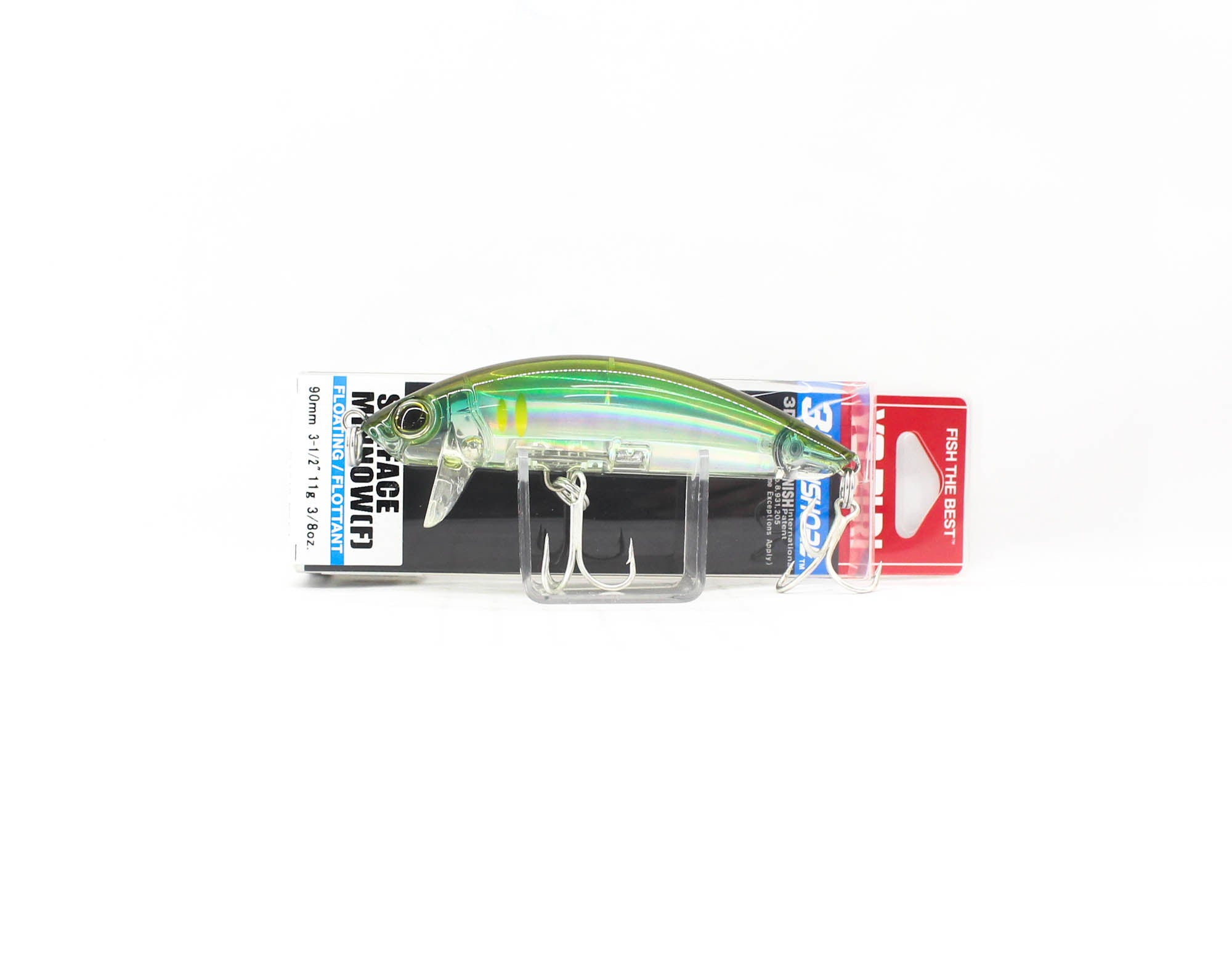 Yo Zuri Duel 3D Inshore Surface Minnow 90 Floating Lure R1215-HHAY (7647)