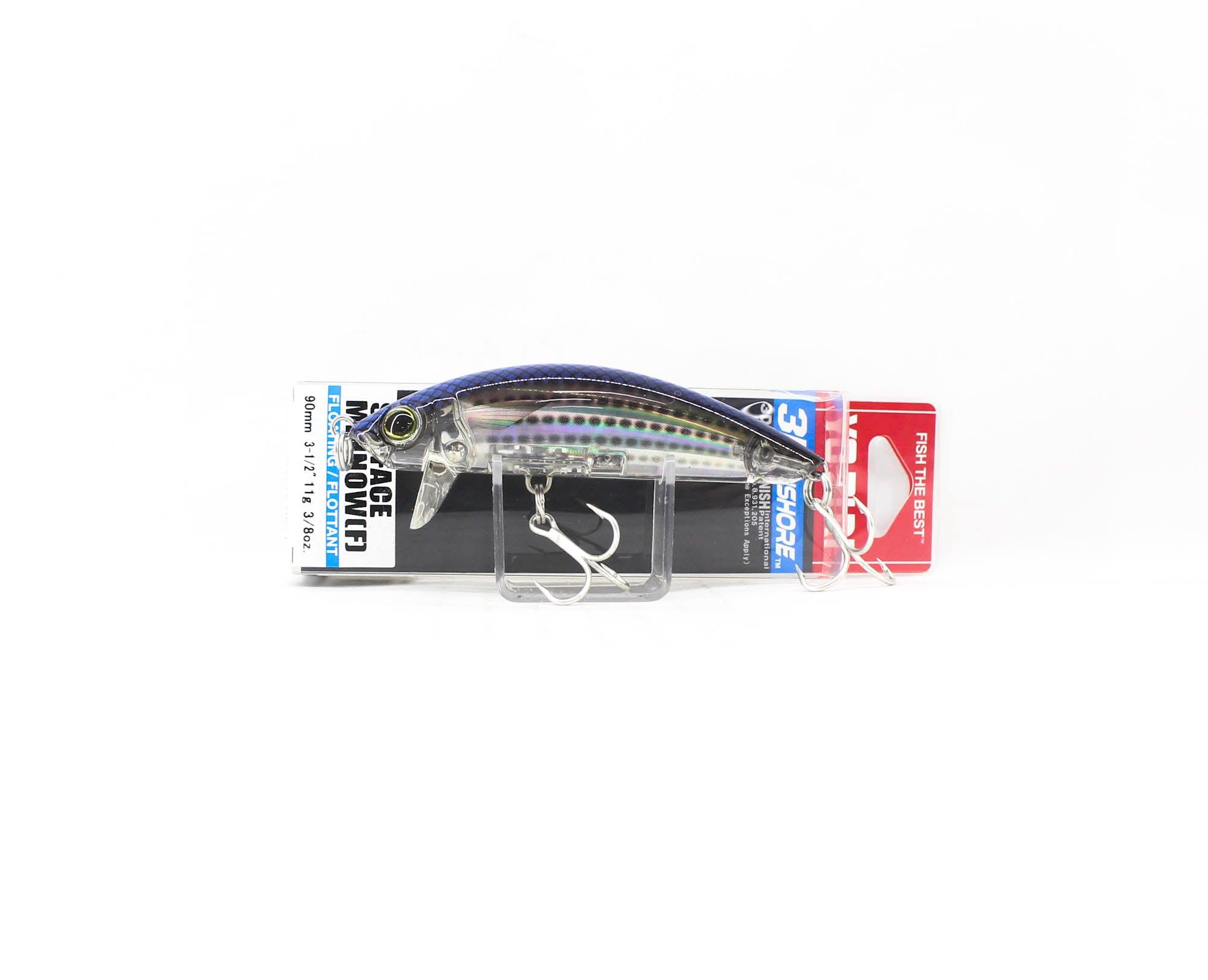 Yo Zuri Duel 3D Inshore Surface Minnow 90 Floating Lure R1215-HMT (7654)