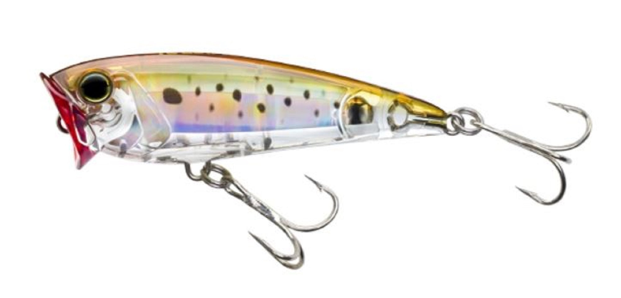 Yo Zuri Duel 3D Inshore Popper 70 Floating Lure R1210-HPBK (3457)