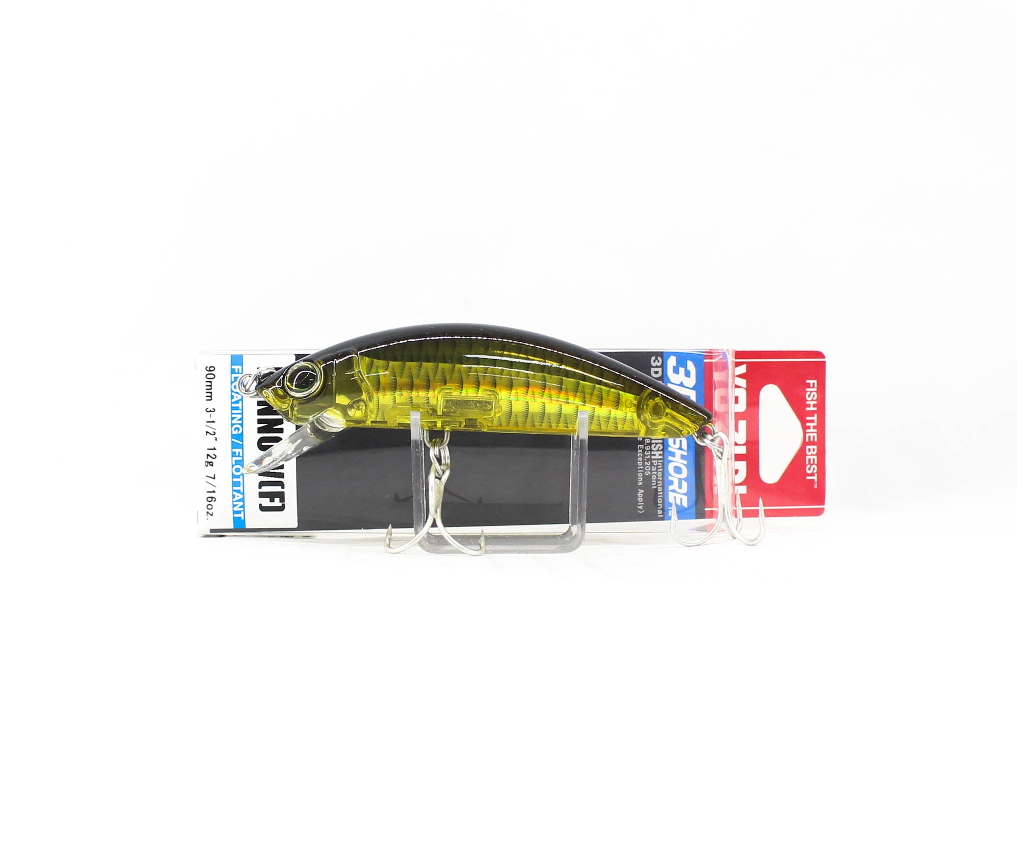 Yo Zuri Duel 3D Inshore Minnow 90 Floating Lure R1212-HGBL (3488)
