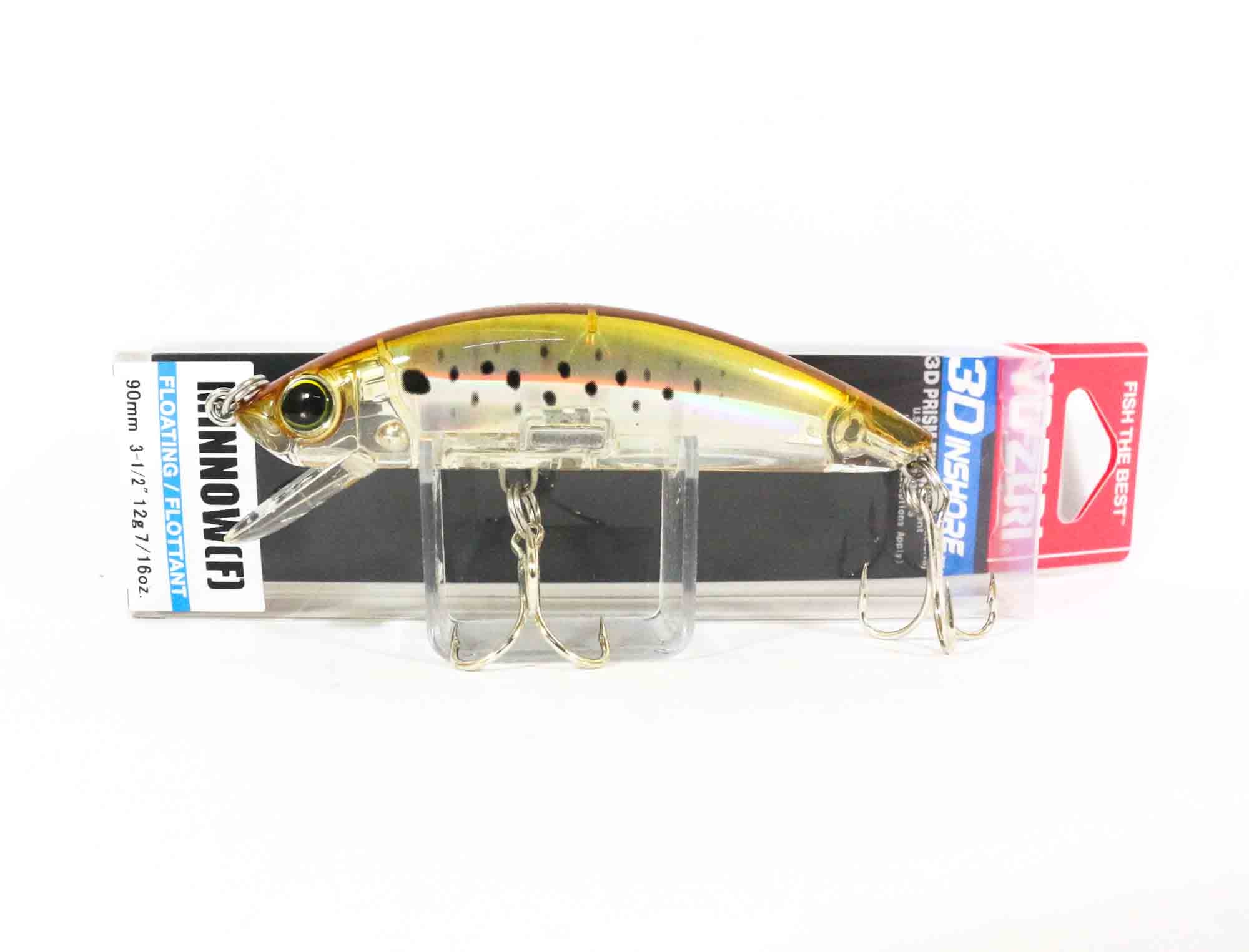 Yo Zuri Duel 3D Inshore Minnow 90 Floating Lure R1212-HPBK (3495)